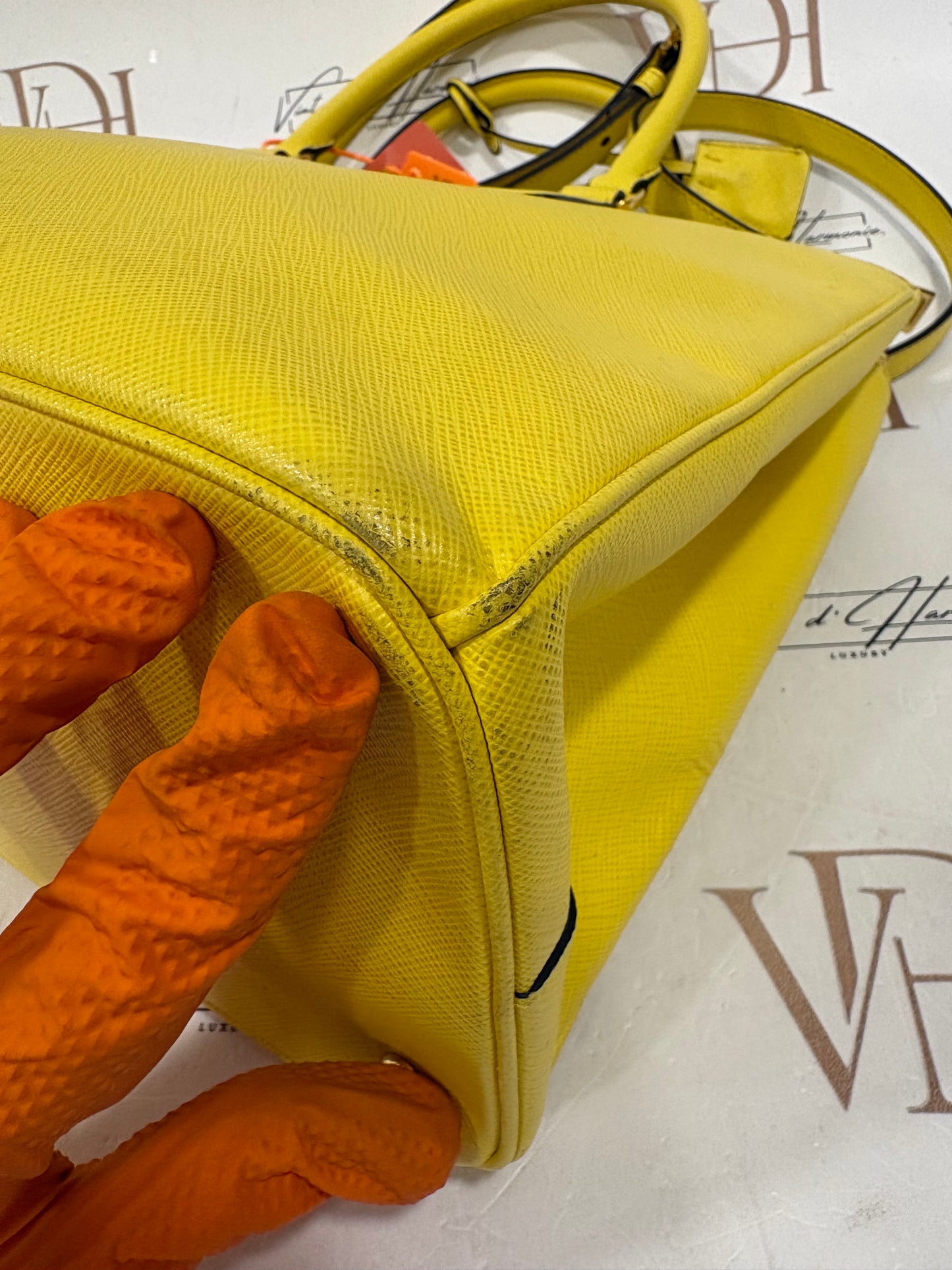 382990 - Prada Galleria Yellow