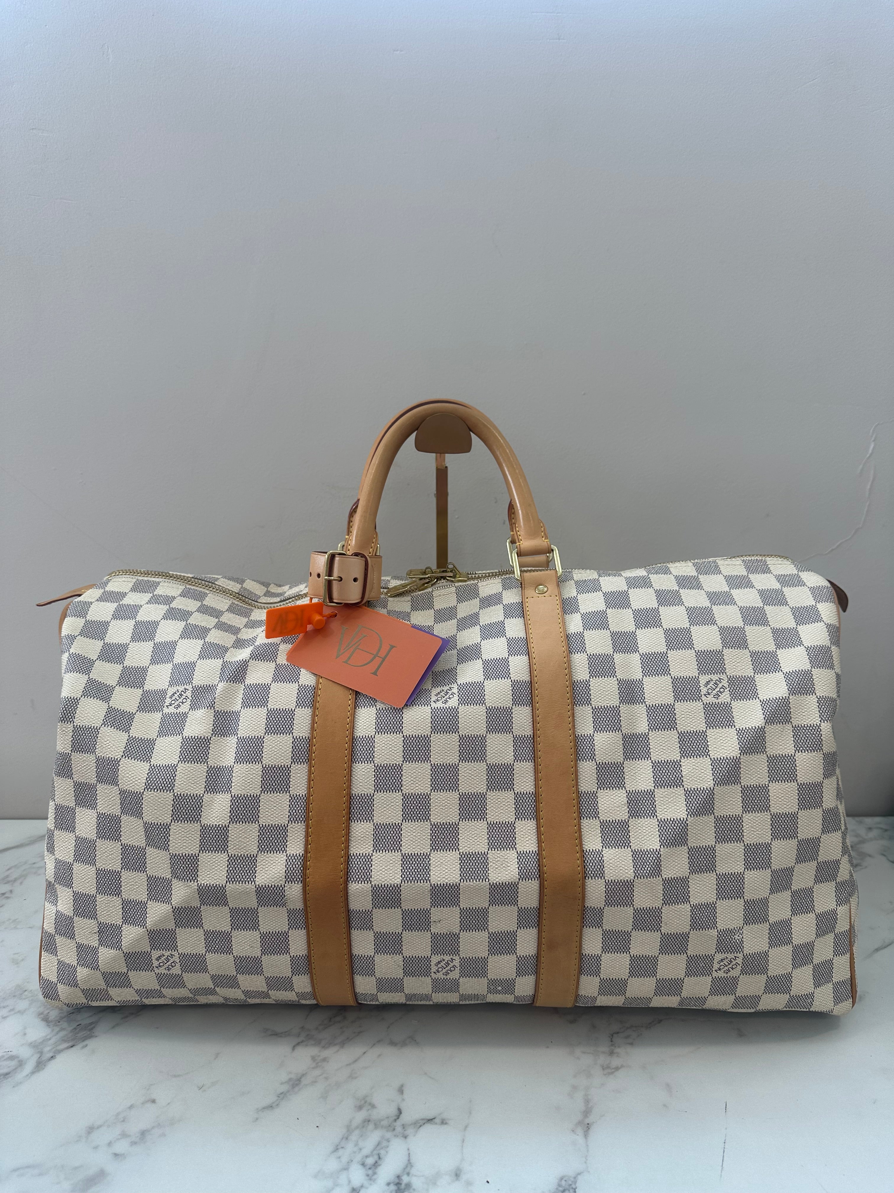 Louis Vuitton Keepall 50 azur