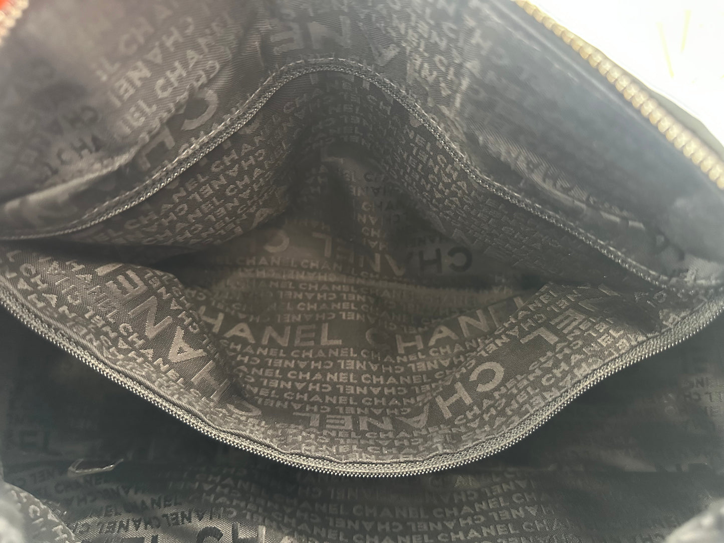 017765 - Chanel Black Nylon