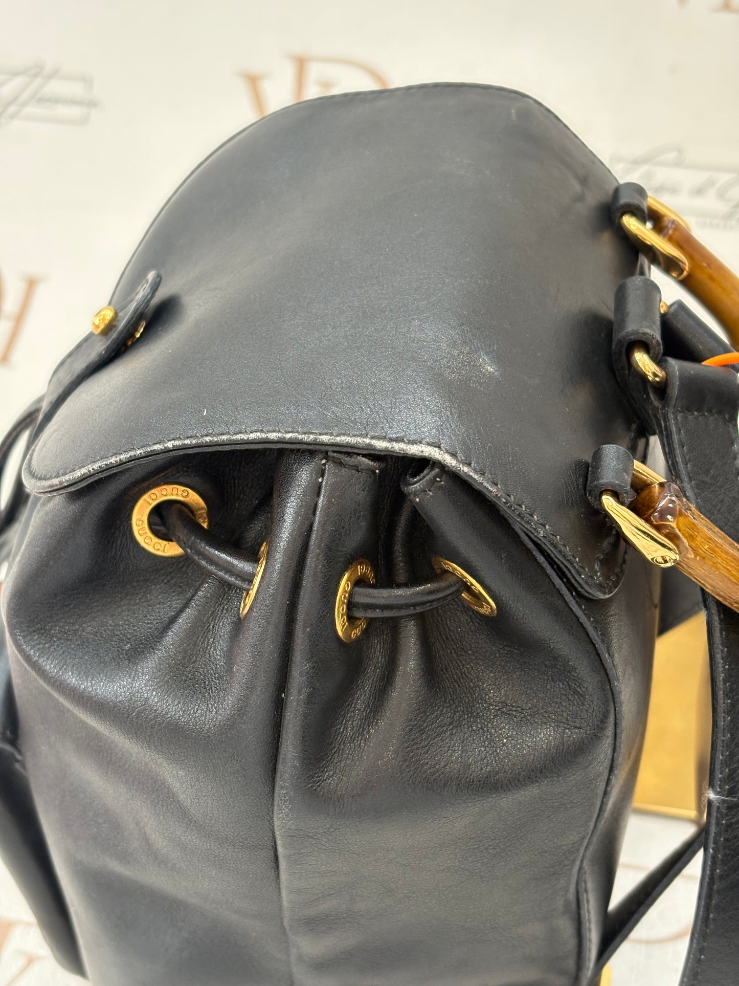 018078 - Gucci Bamboo Backpack