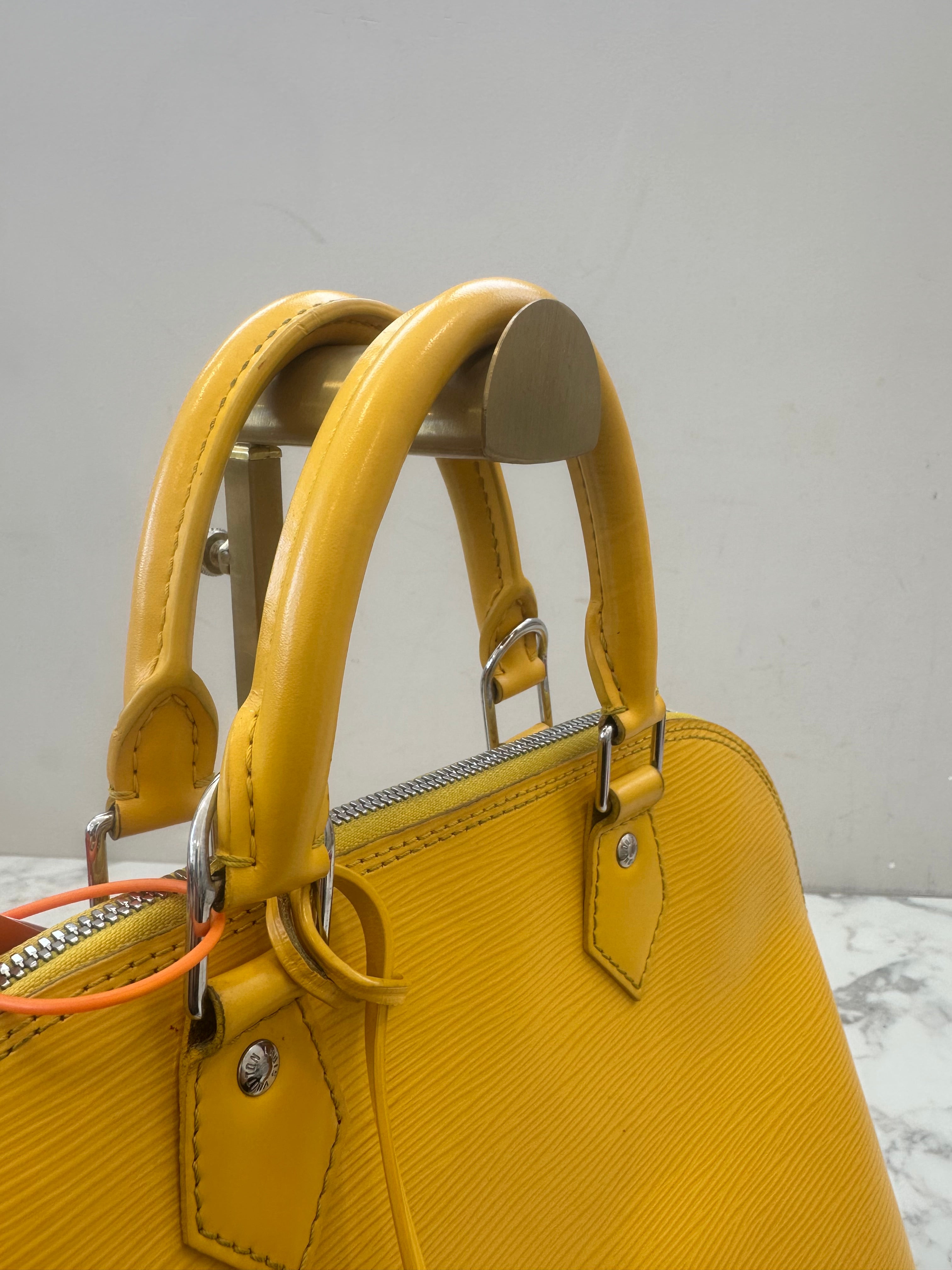 Louis Vuitton Alma PM Epi Yellow
