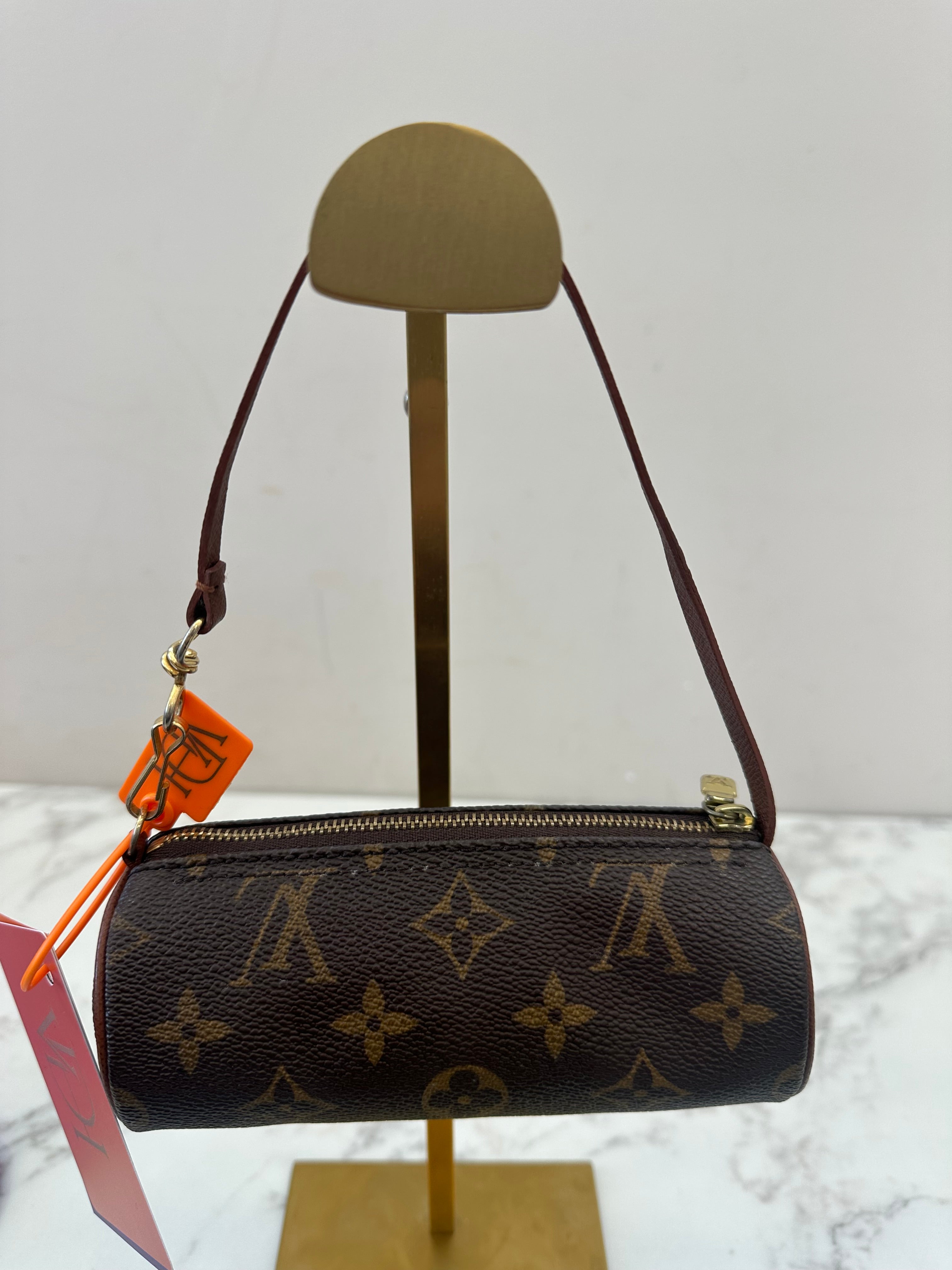 Louis Vuitton Papillon Attached Pouch Bag