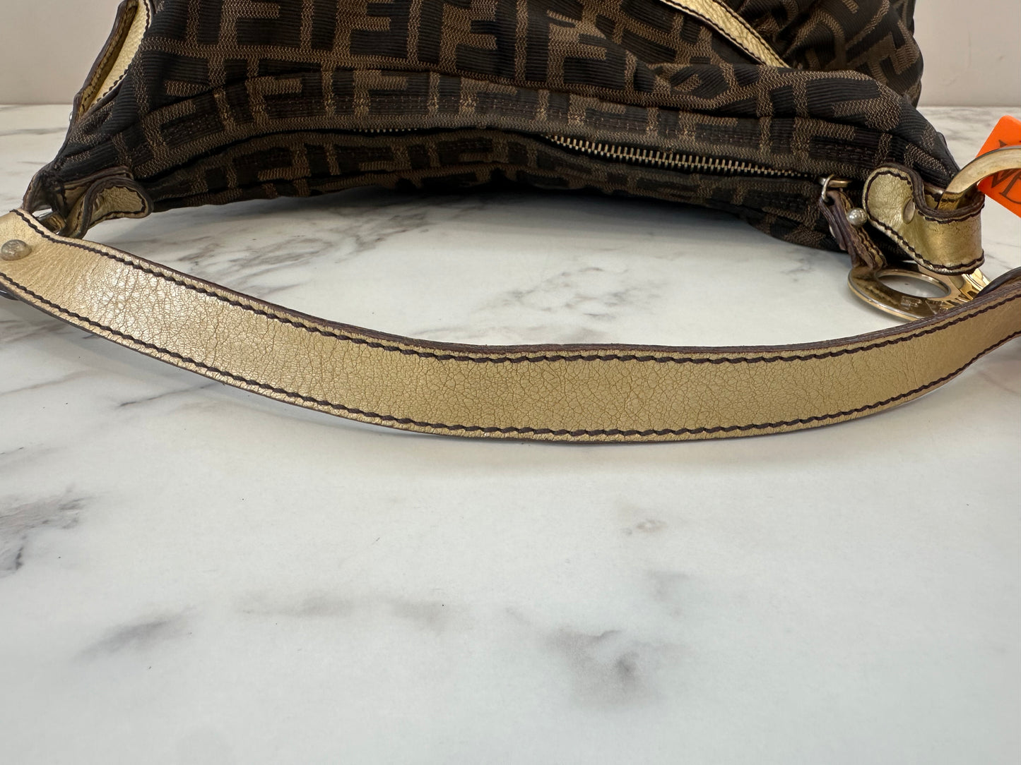 Fendi Brown Zucca Tote Bag