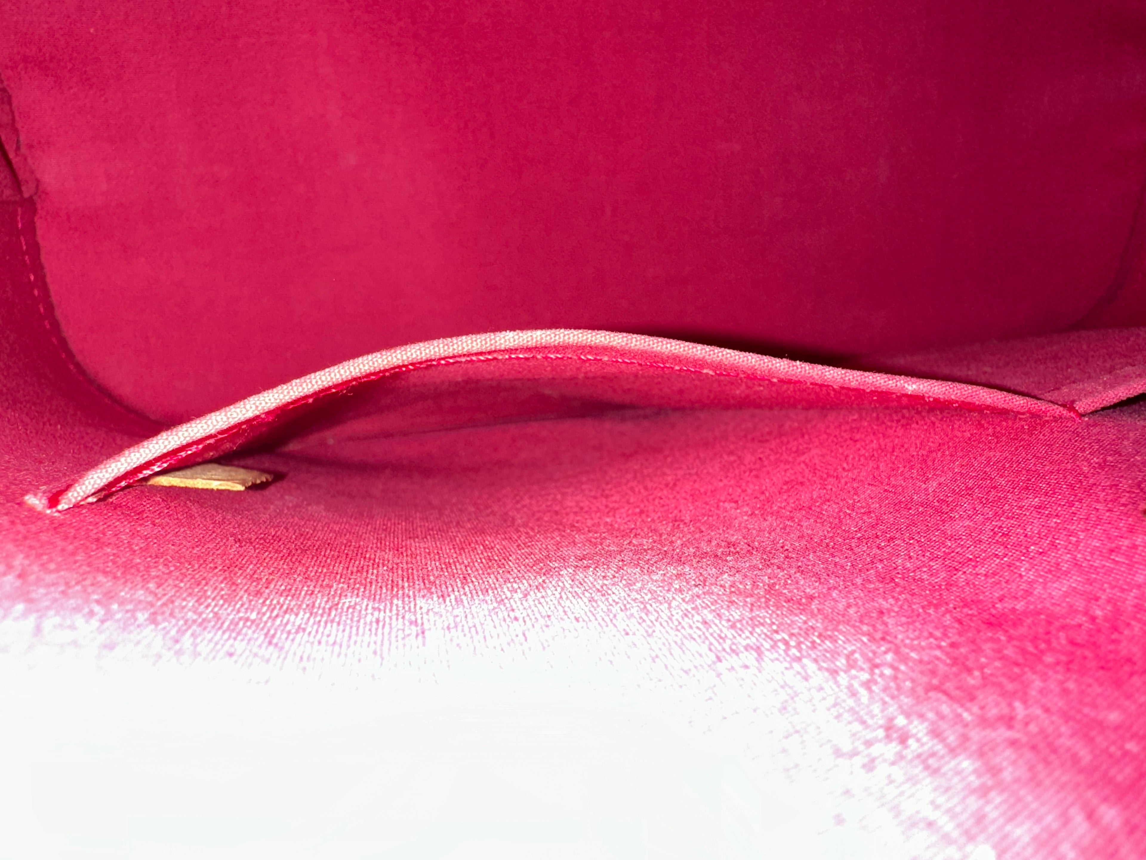 Louis Vuitton Alma Vernis Red