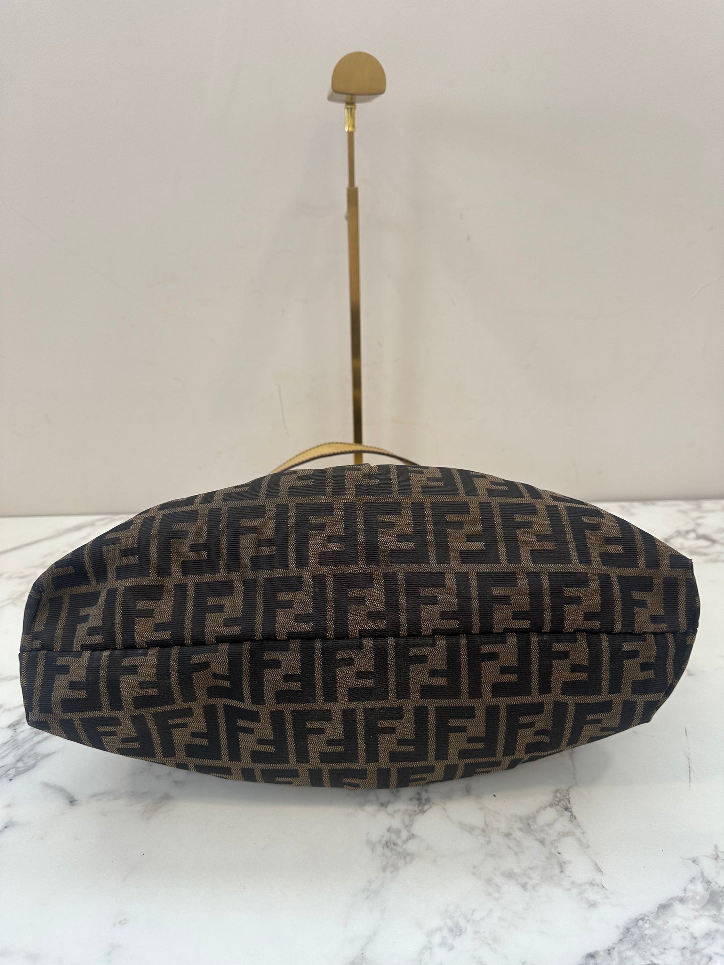 Fendi Brown Zucca Tote Bag