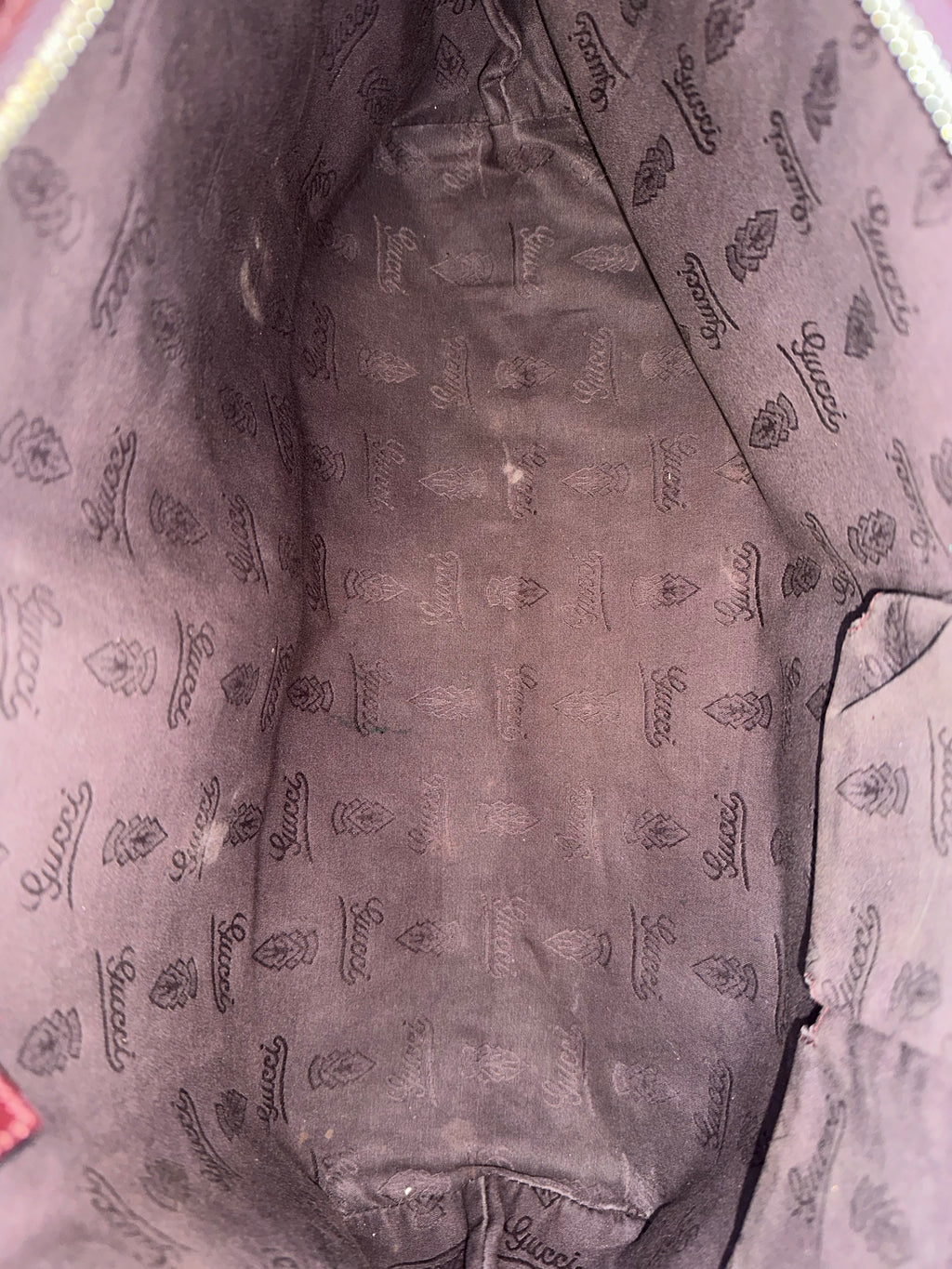 Gucci Bordeaux Tote Bag