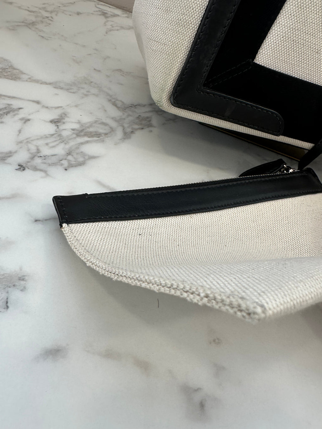 Balenciaga White Canvas