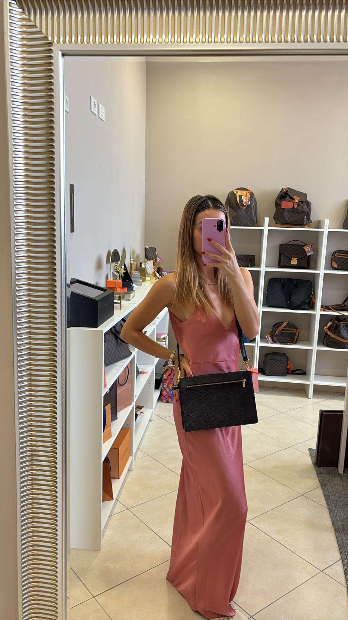 Louis Vuitton Angian Epi Black