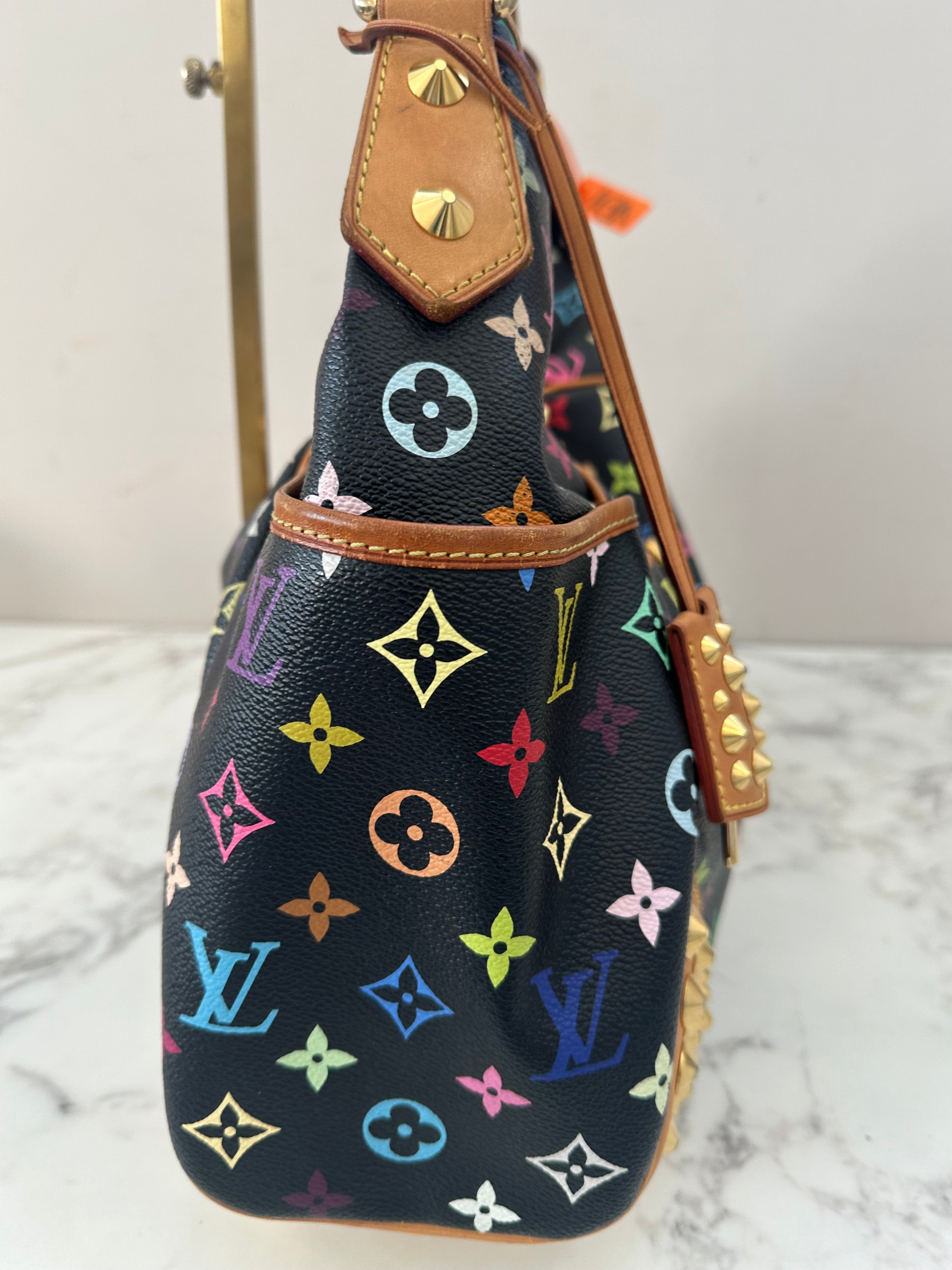 Louis Vuitton Black Multicolor Chrissie