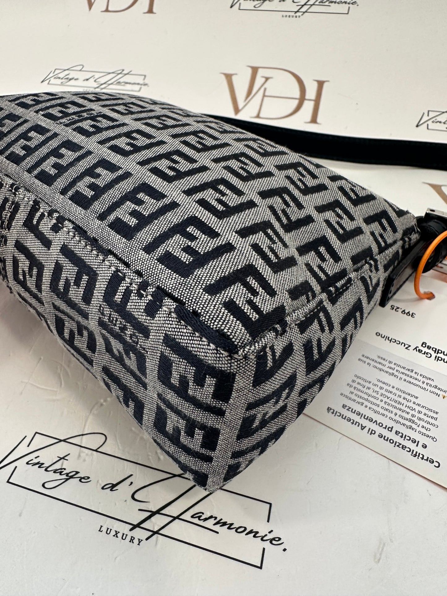 017783 - Fendi Gray Zucchino