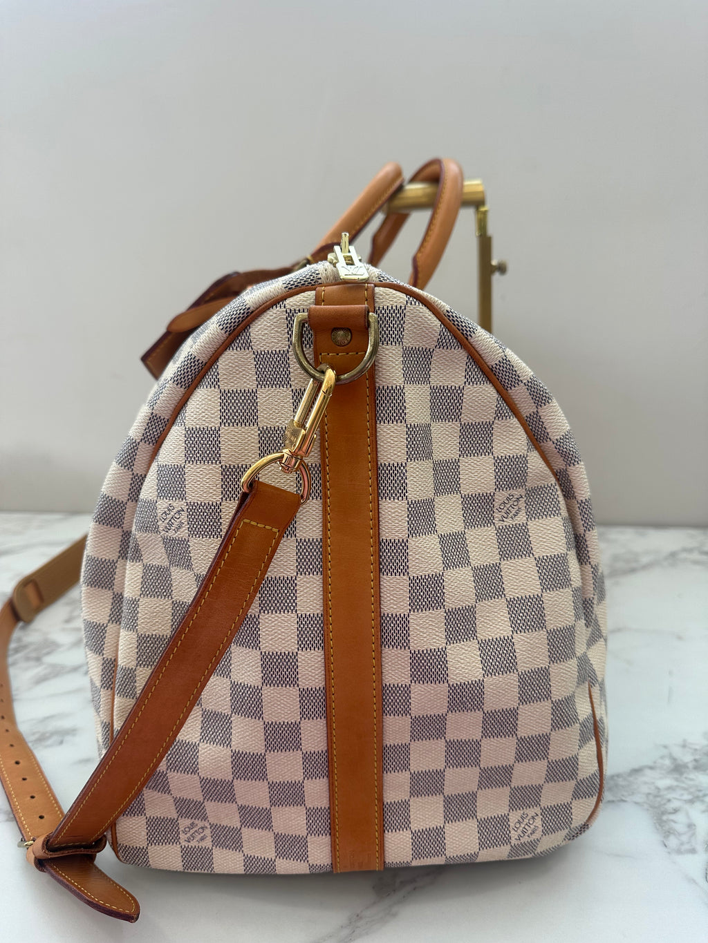 Louis Vuitton Keepall 50 Azur Bandouliere
