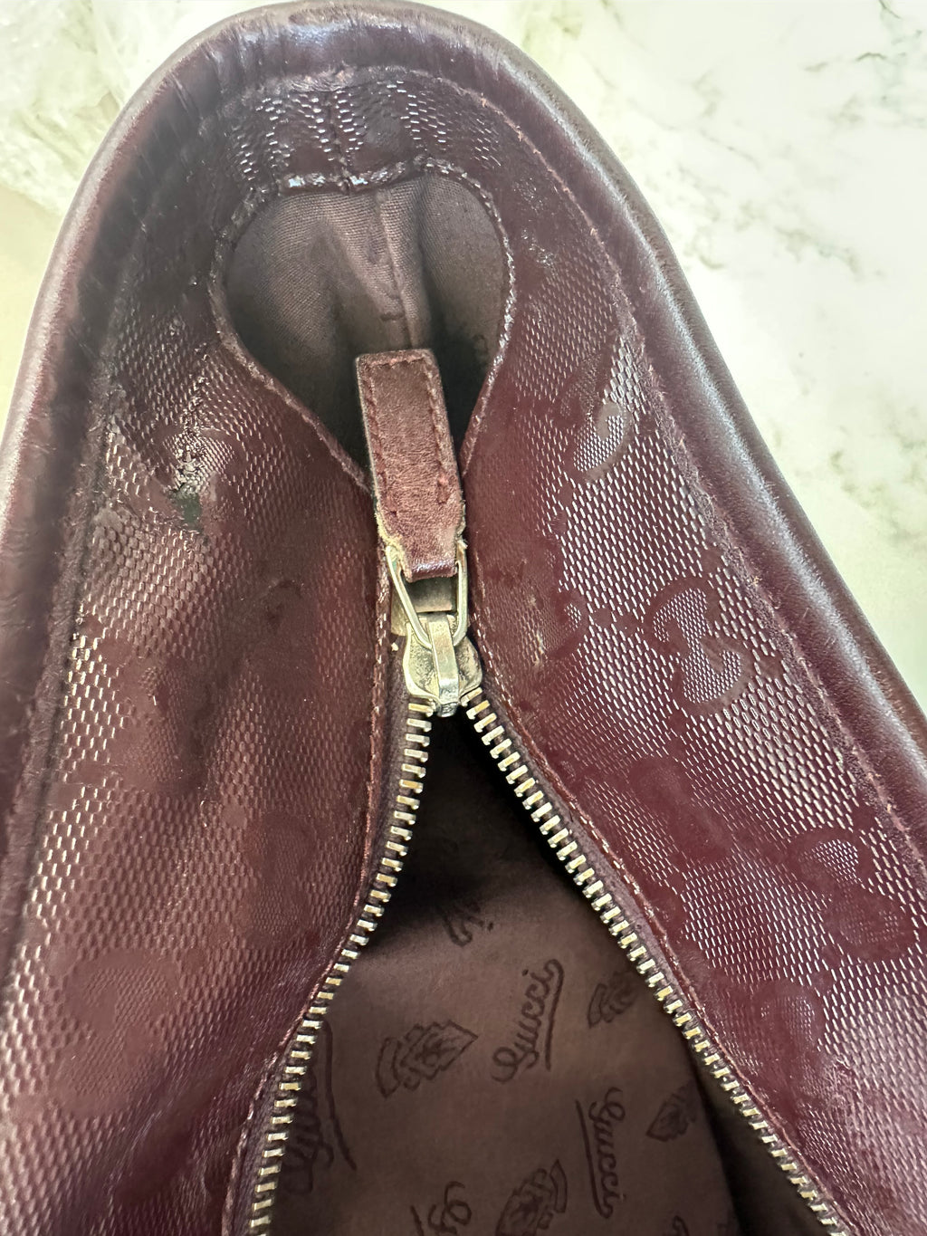Gucci Bordeaux Tote Bag