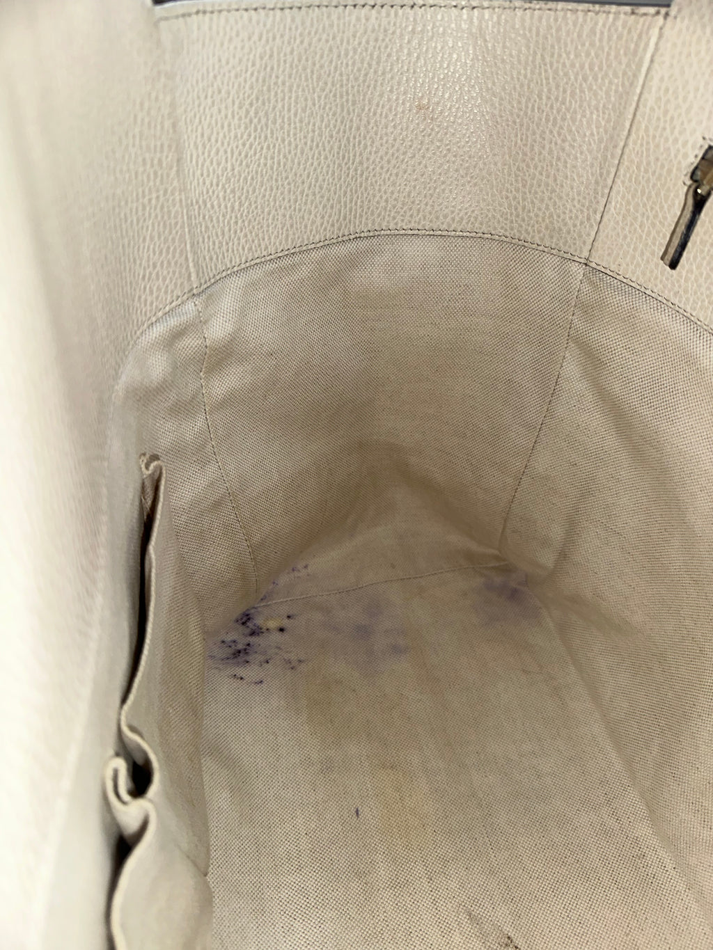 Gucci Leather Tote Bag