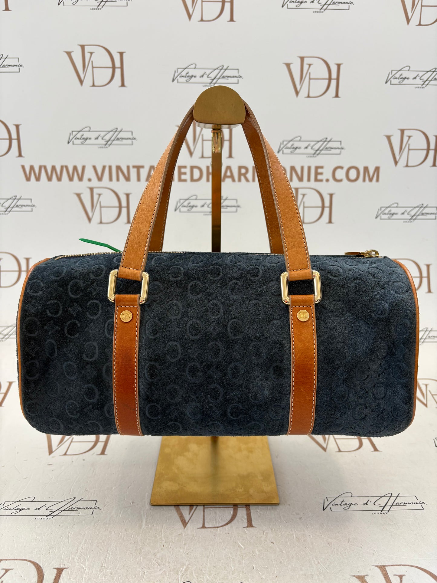 017102 - Céline Navy Suede