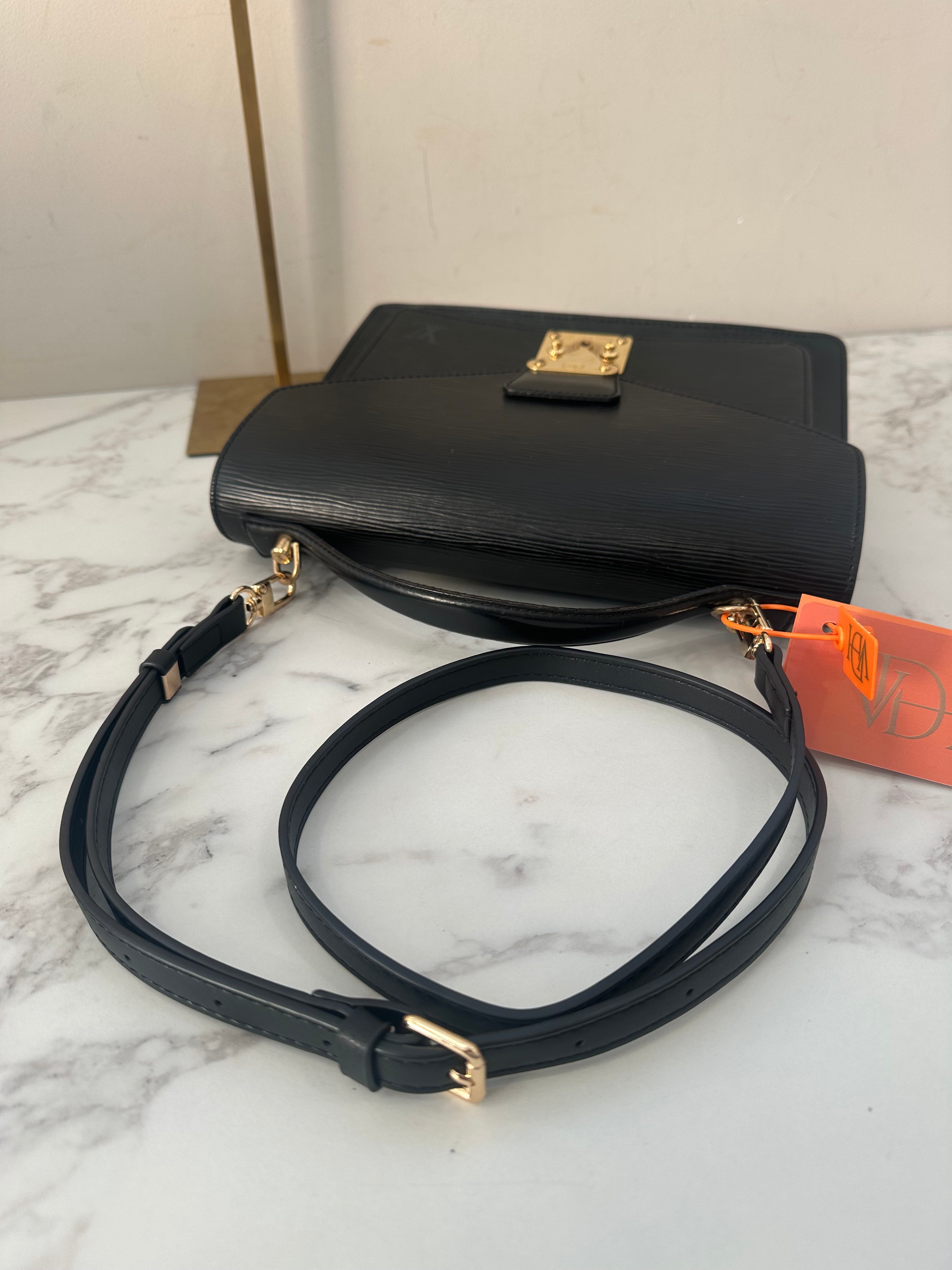 Louis Vuitton Monceau 28 Black Epi