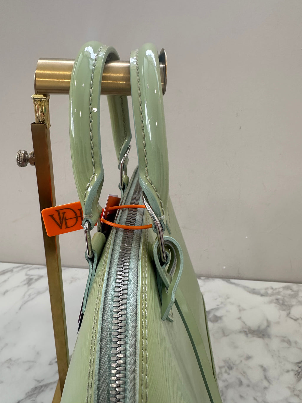 Louis Vuitton Alma Epi Green Vernis