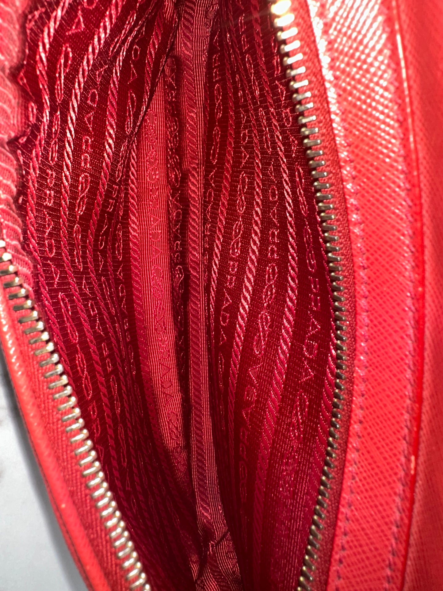 Prada Shoulder Bag Red