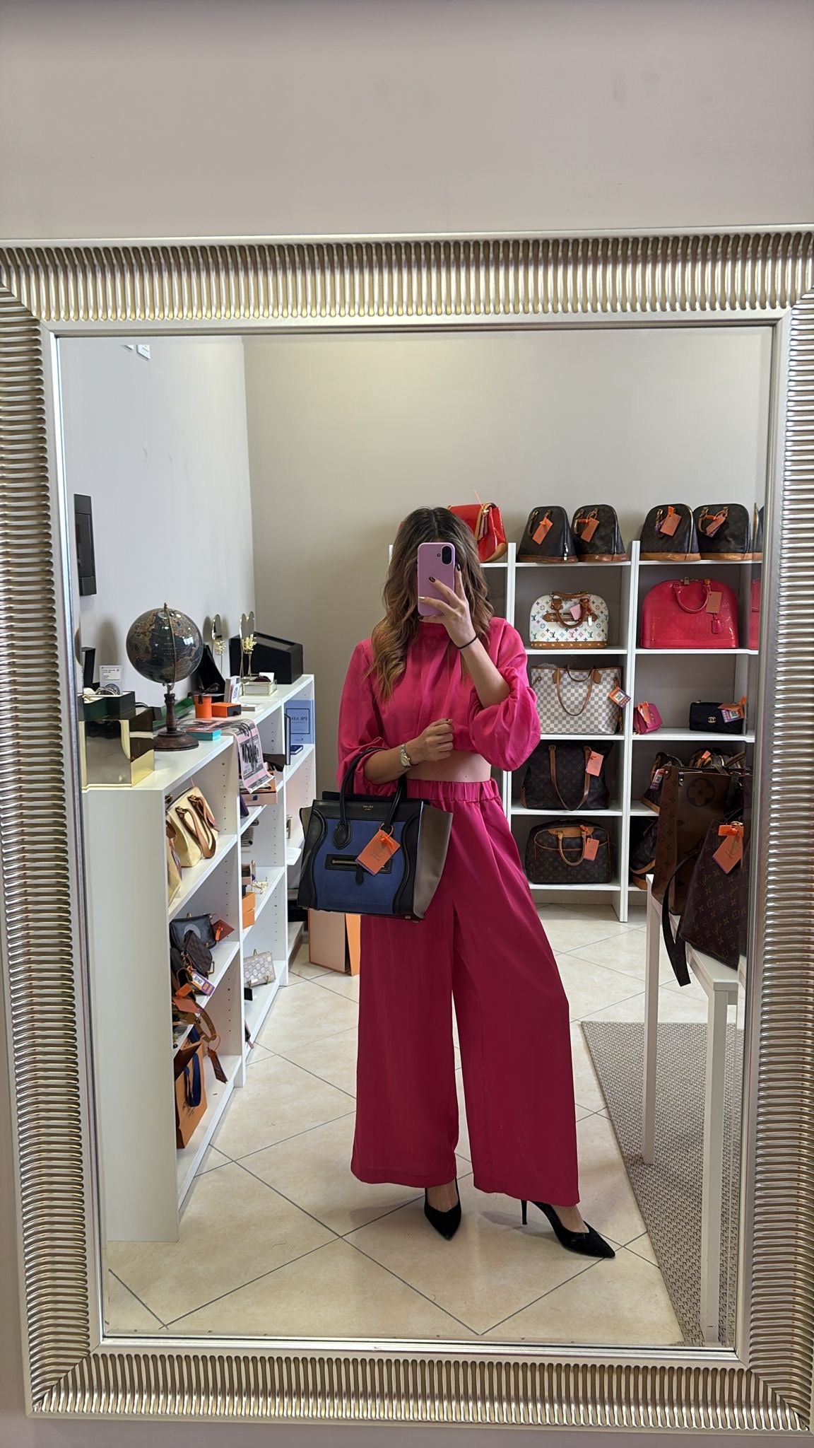 Celine Luggage Micro