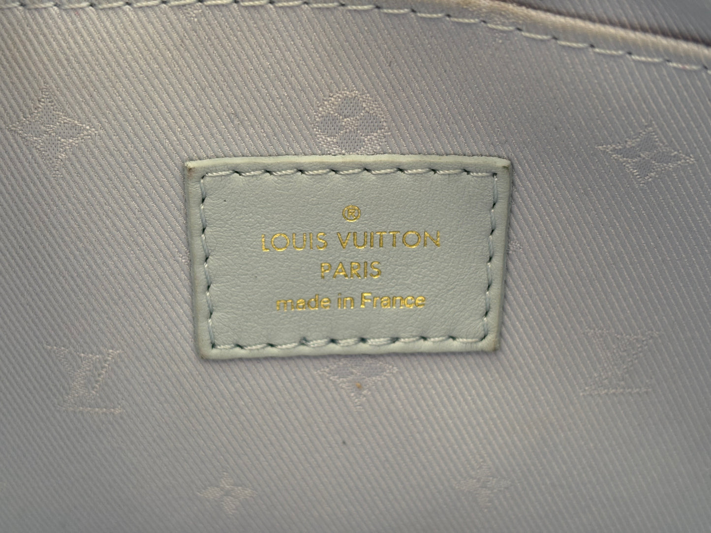 018554 - Louis Vuitton Light Blue Bubblegram Over The Moon