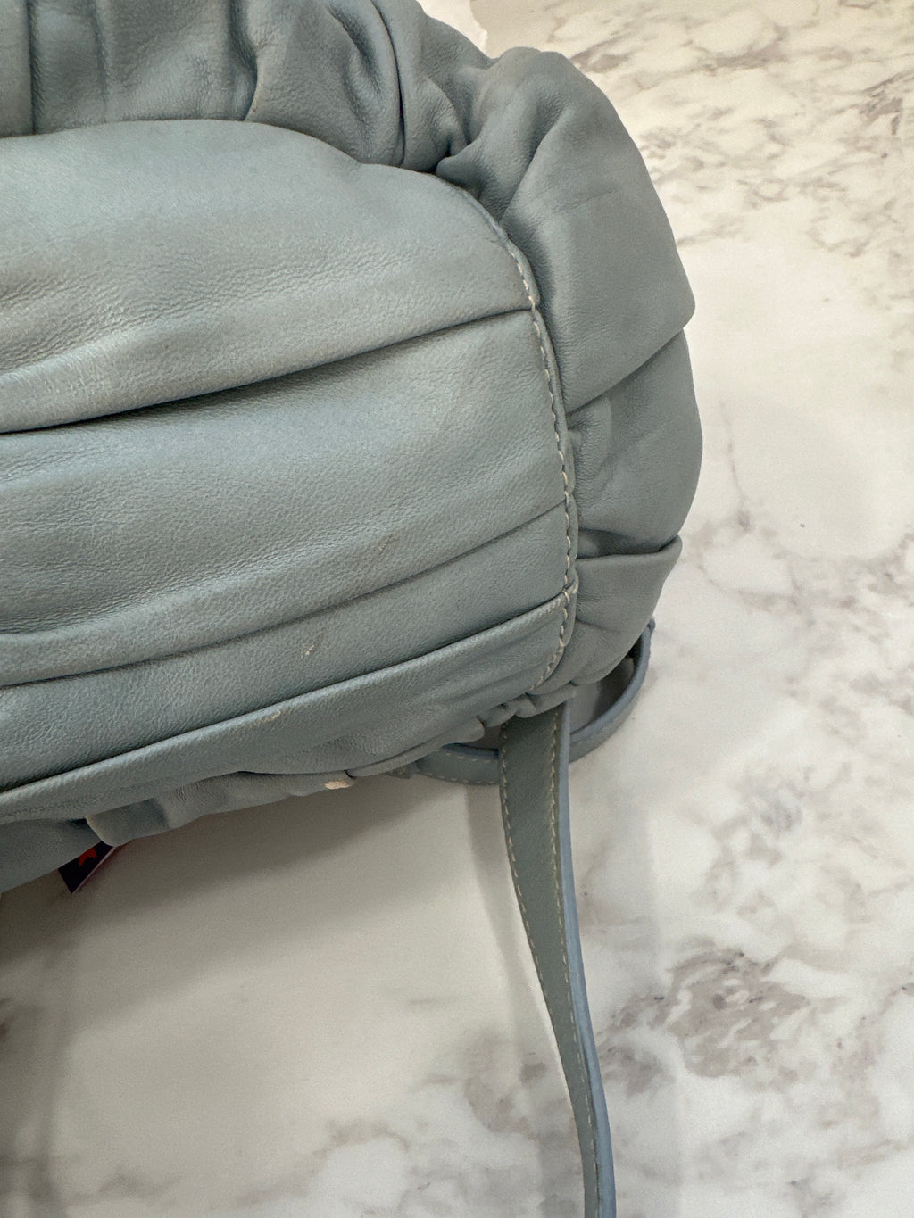 Prada Gaufre Ice Gray