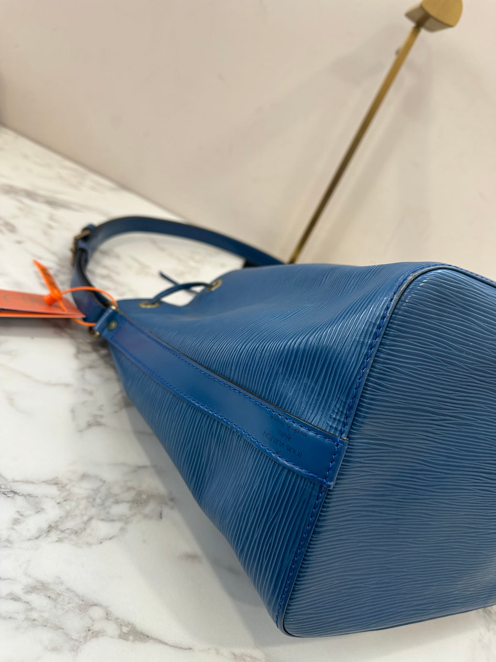 Louis Vuitton Petite Noé  Epi Blue