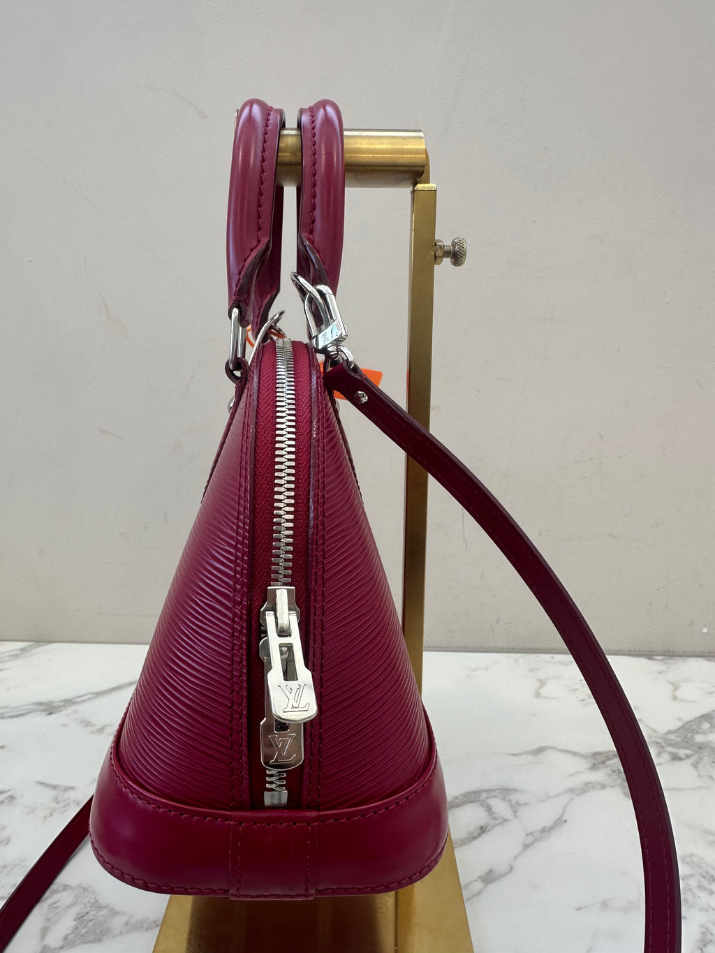 Louis Vuitton Alma BB Epi Cherry