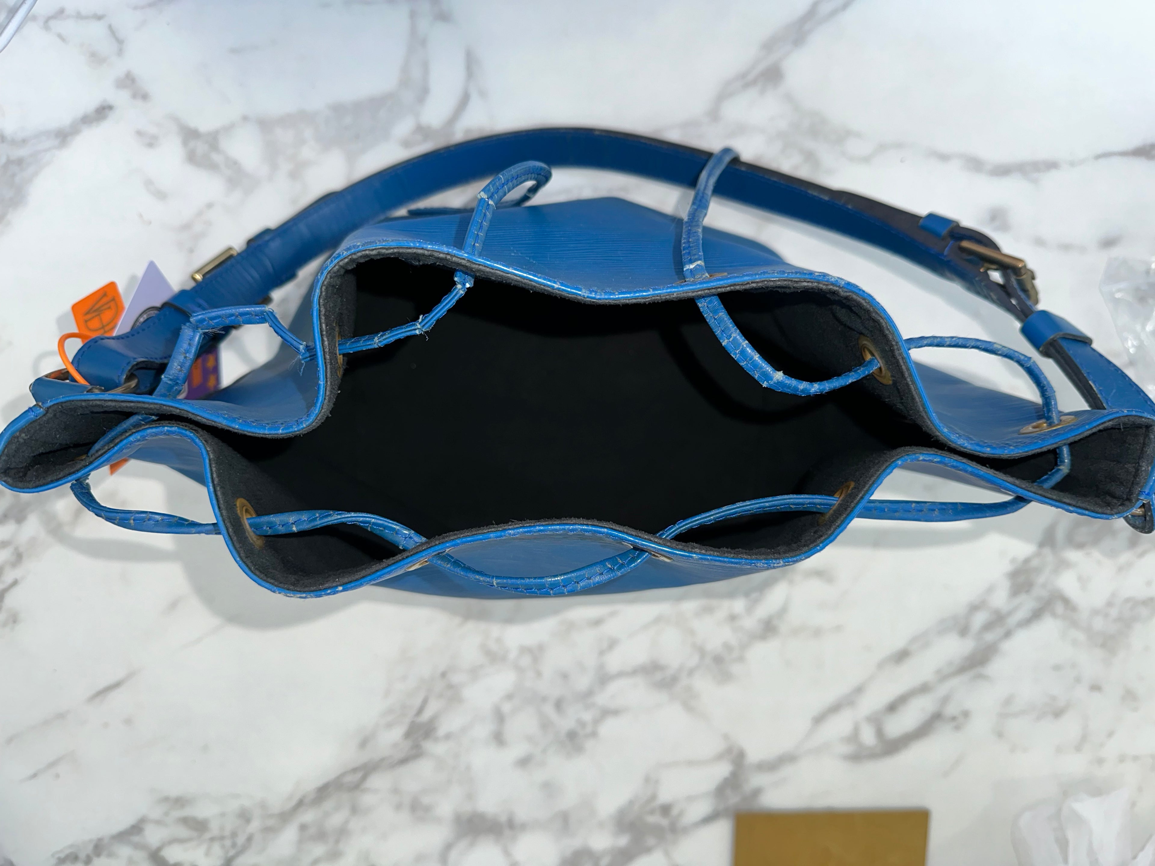 Louis Vuitton Epi Petite Noé Blue