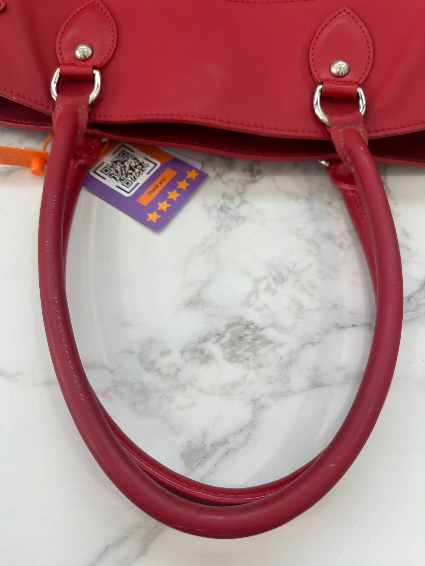 Louis Vuitton Red Epi Passy GM