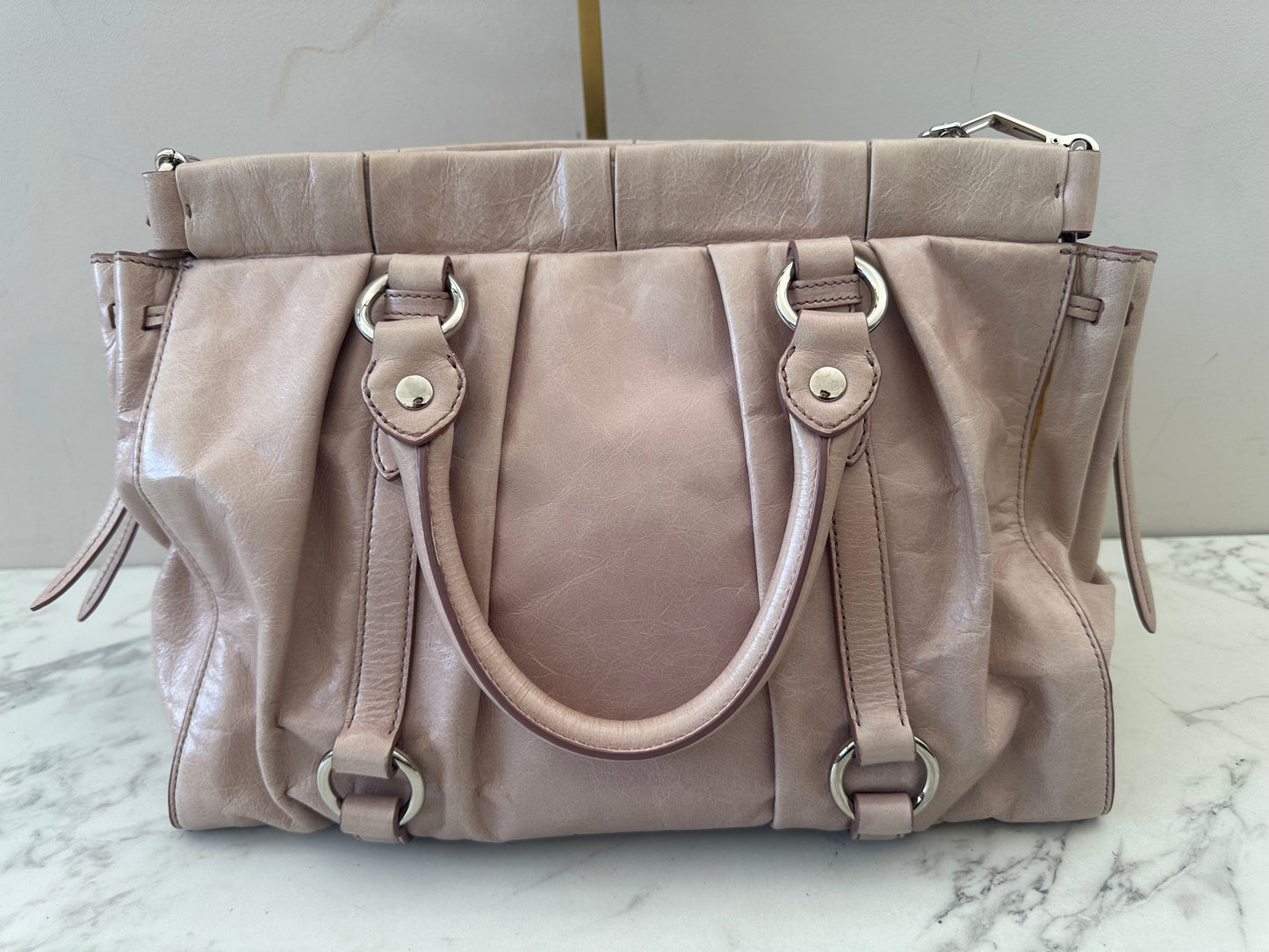 Miu Miu Light Pink Calfskin
