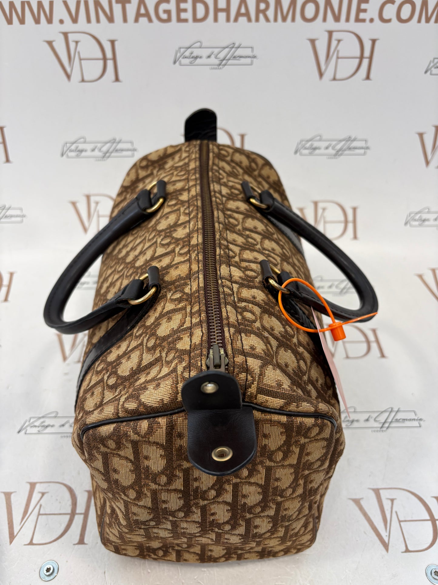 018597 - Christian Dior Brown Trotter Duffle