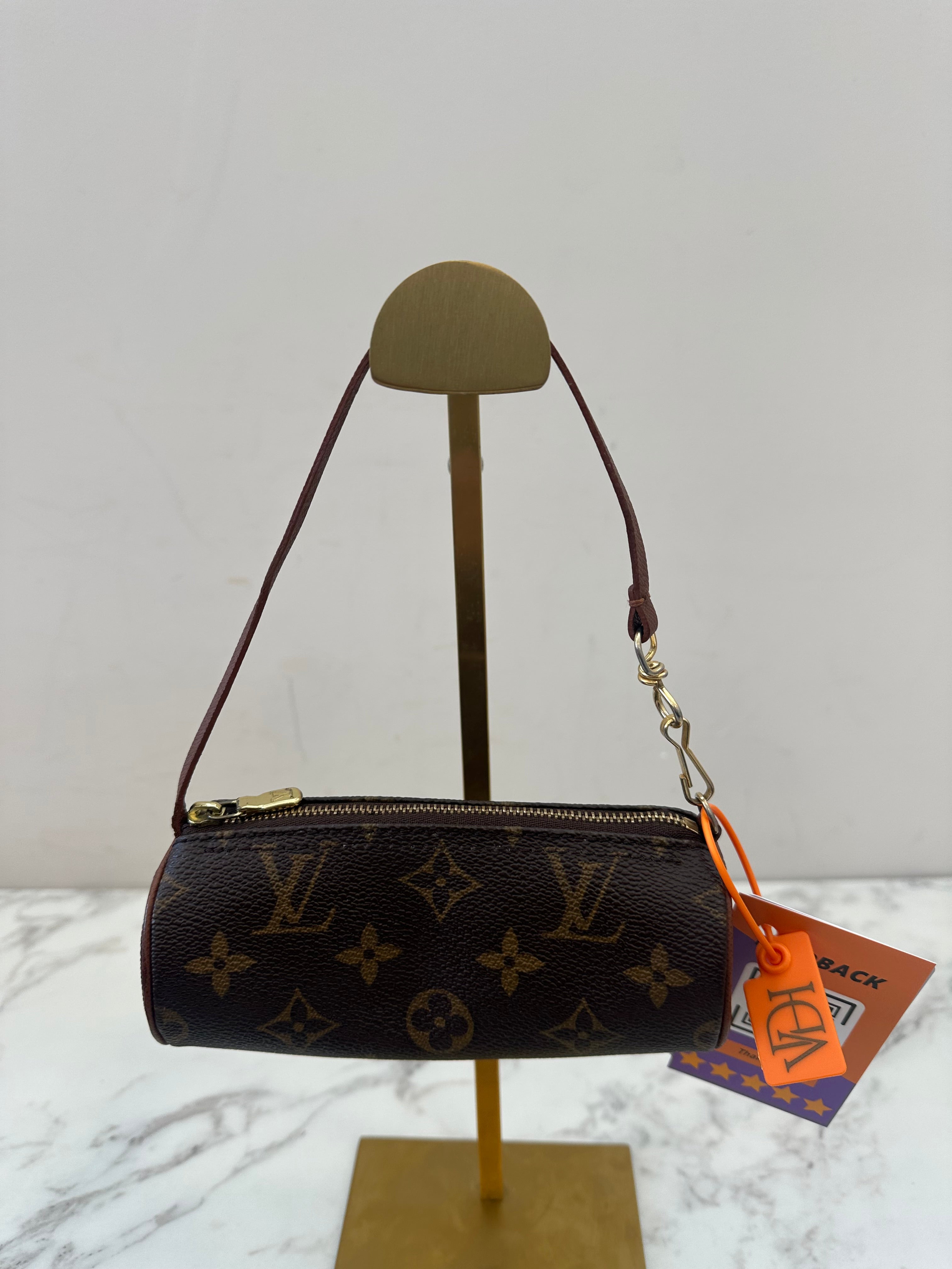 Louis Vuitton Papillon Attached Pouch Bag