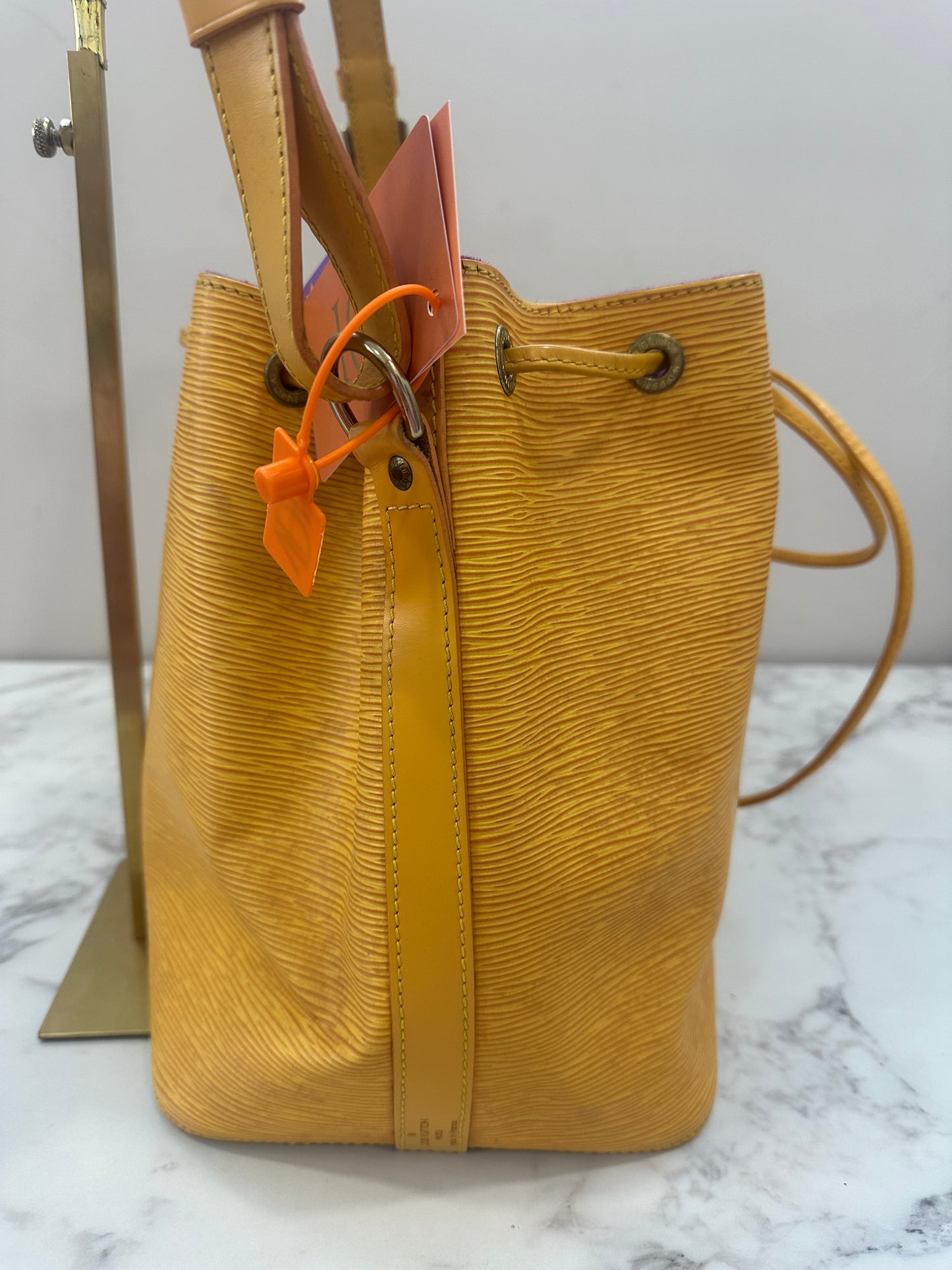 Louis Vuitton Yellow Epi Petite Noé