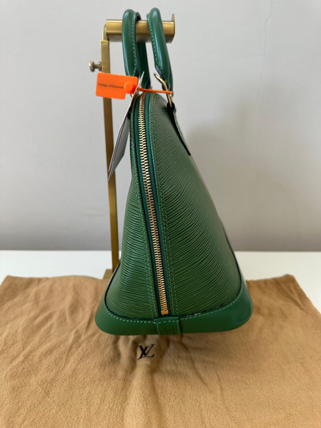 Louis Vuitton Alma Epi Green