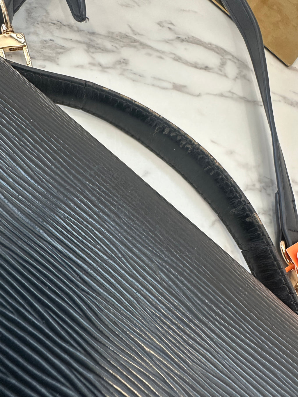 Louis Vuitton Epi Black Monceau 28