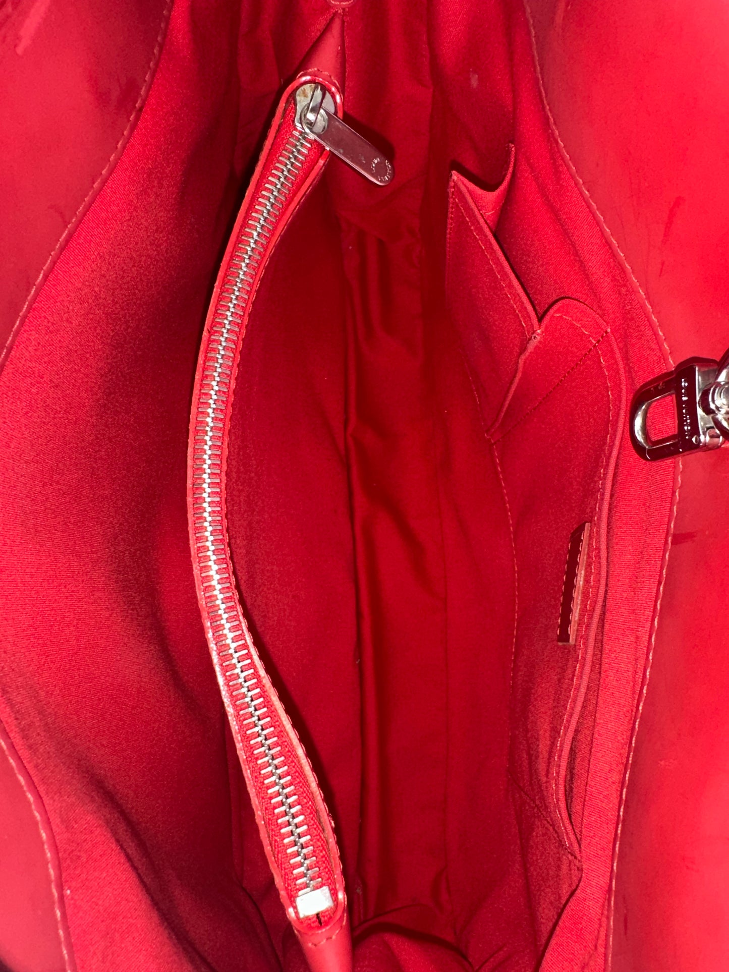 Louis Vuitton Red Epi Passy GM