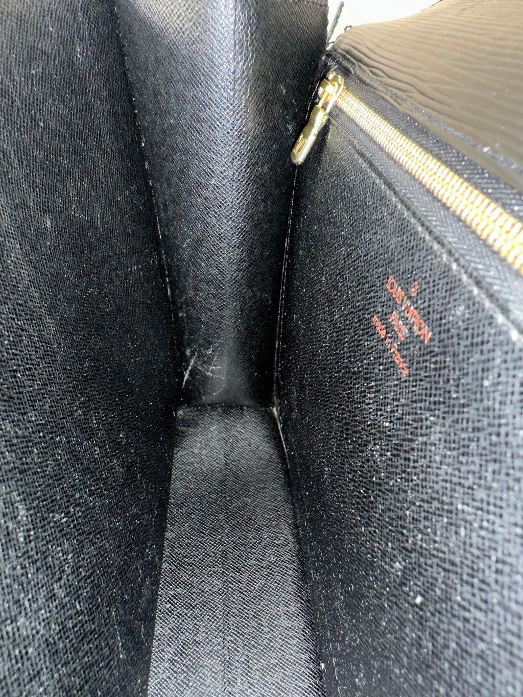 Louis Vuitton Monceau 28 Black Epi