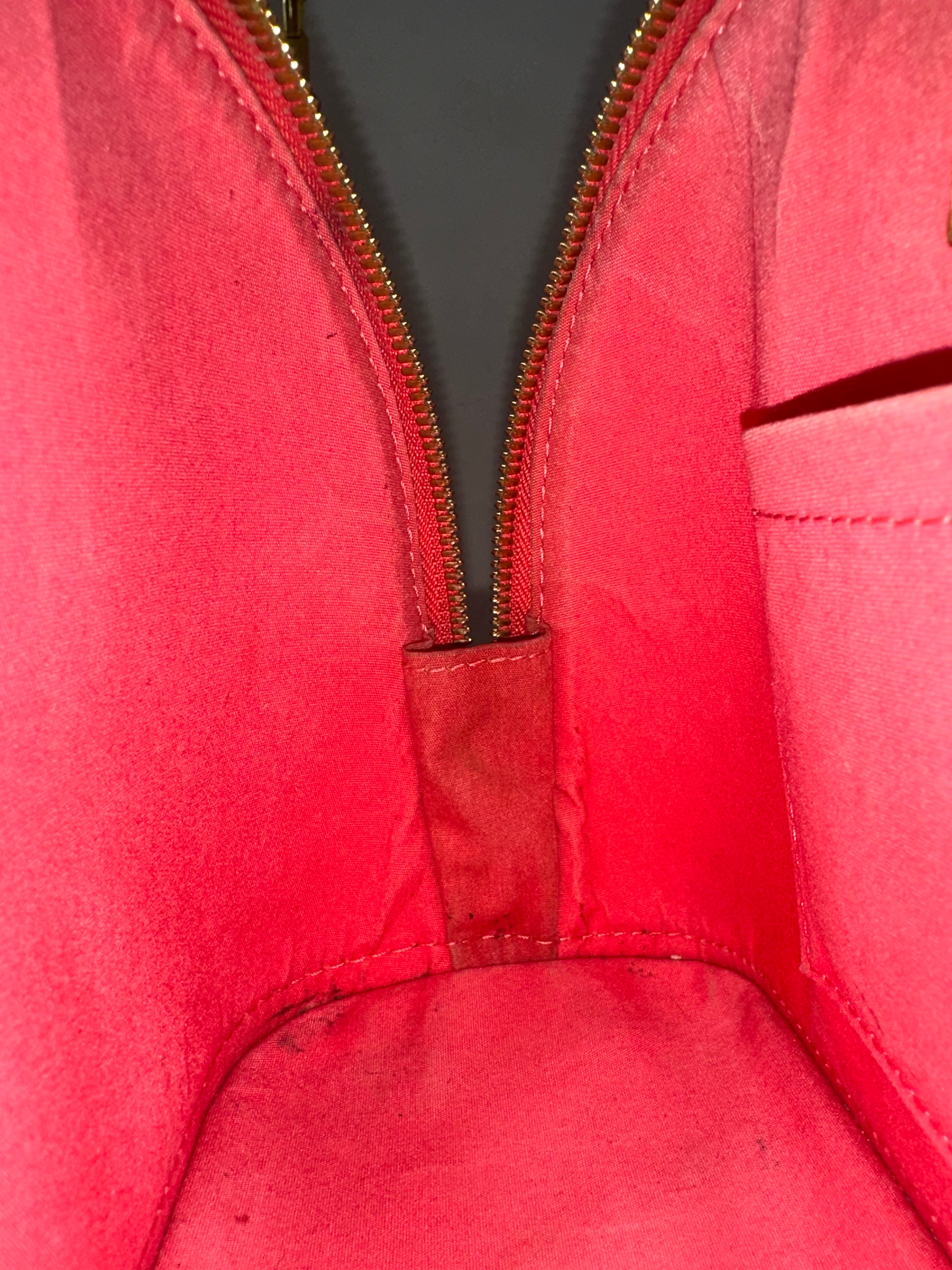 Louis Vuitton Alma BB Vernis Orange