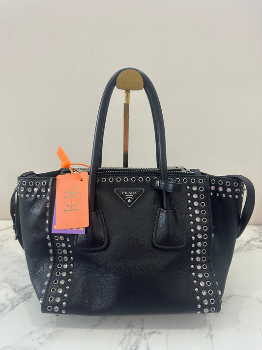 Prada Studs Black