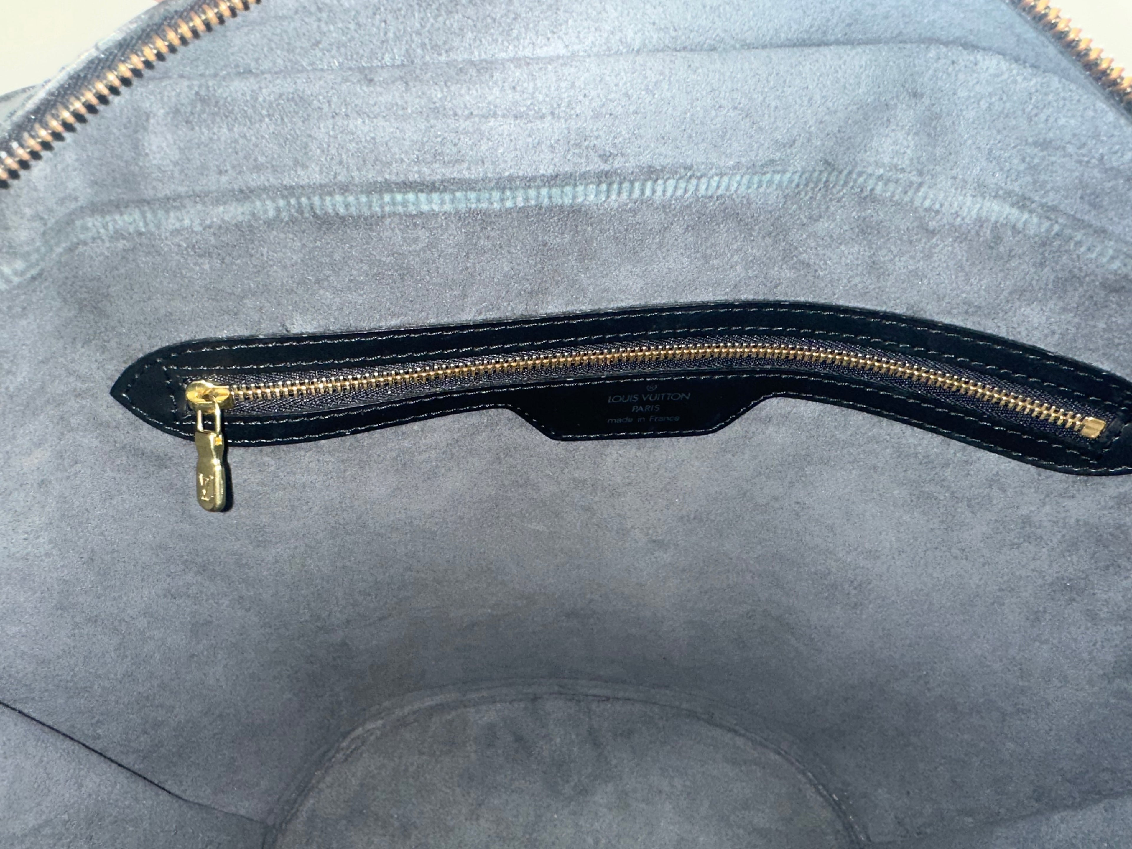 Louis Vuitton Black Epi Saint Jacques