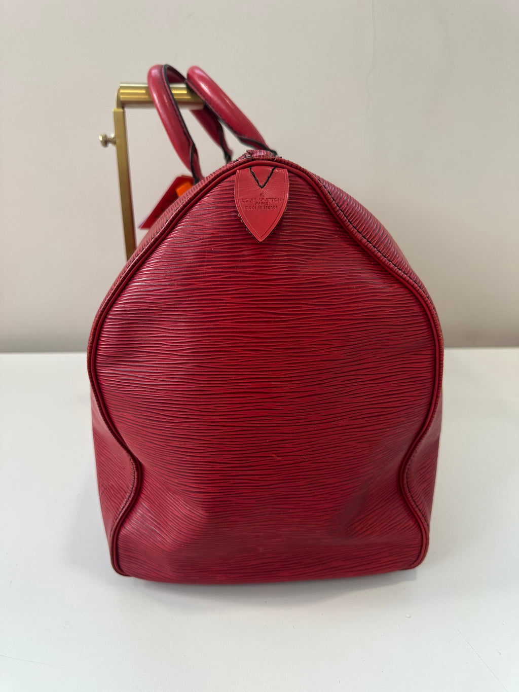 Louis Vuitton Keepall 50 Red Epi