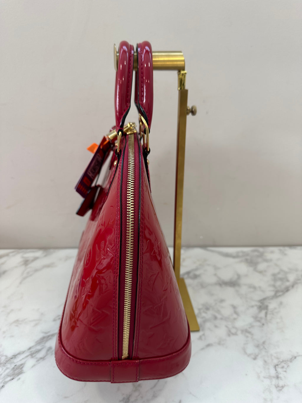 Louis Vuitton Alma Vernis Red