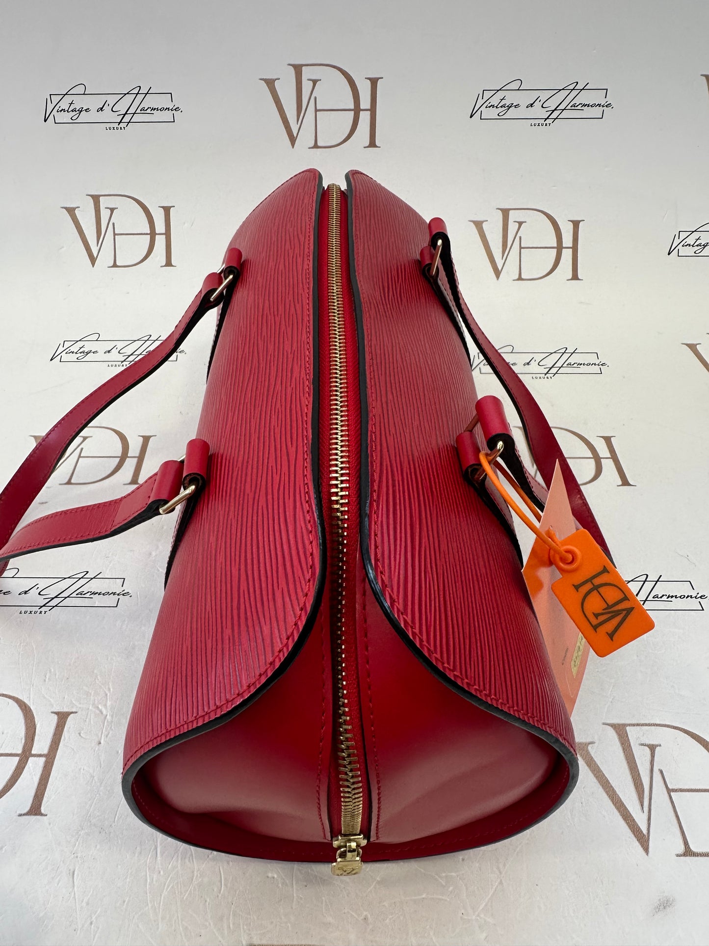 017814 - Louis Vuitton Red Epi Soufflot