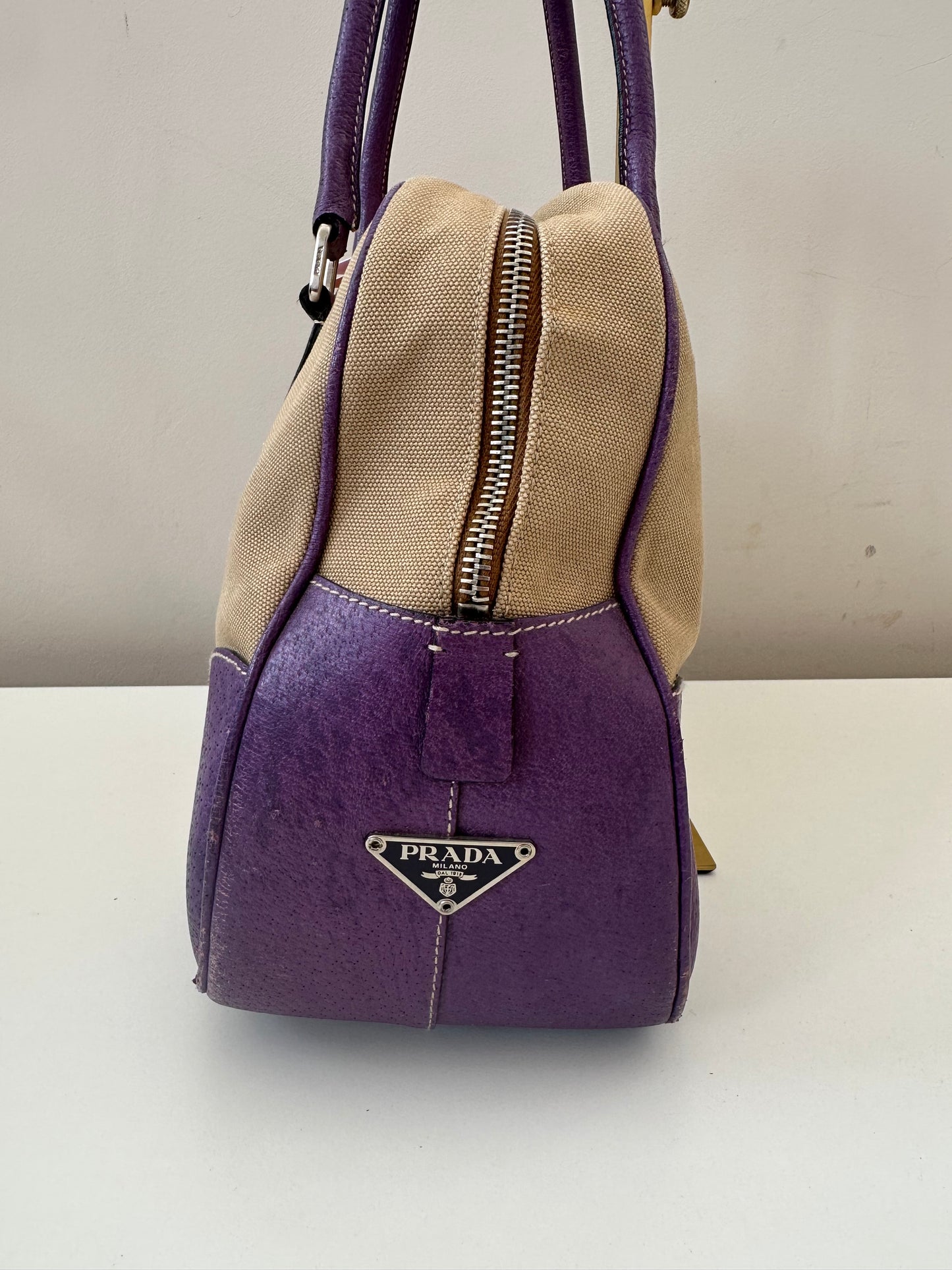 Prada Triangle Purple
