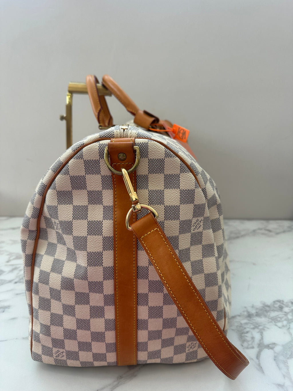 Louis Vuitton Keepall 50 Azur Bandouliere
