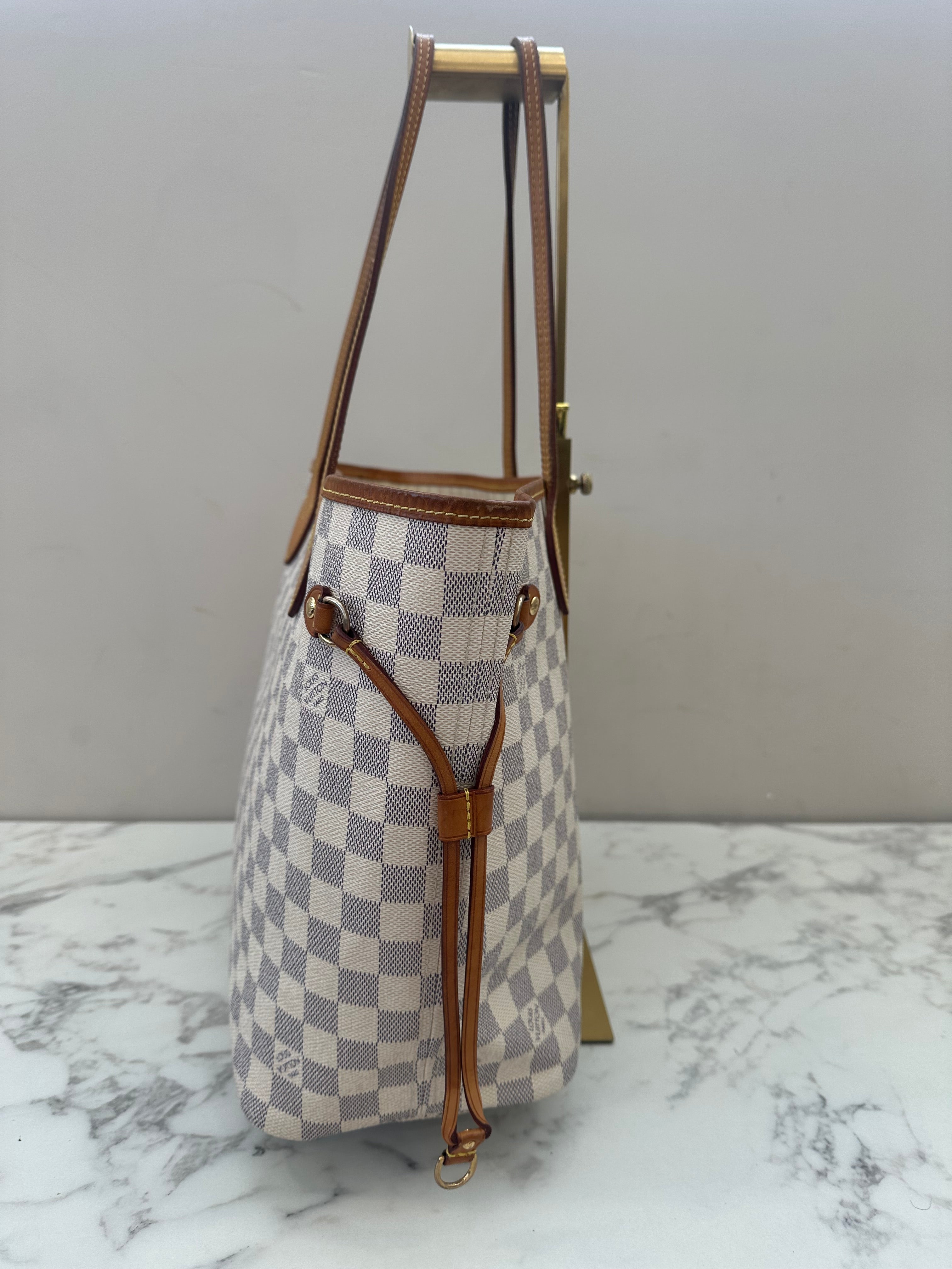 Louis Vuitton Neverfull Azur MM + Pochette