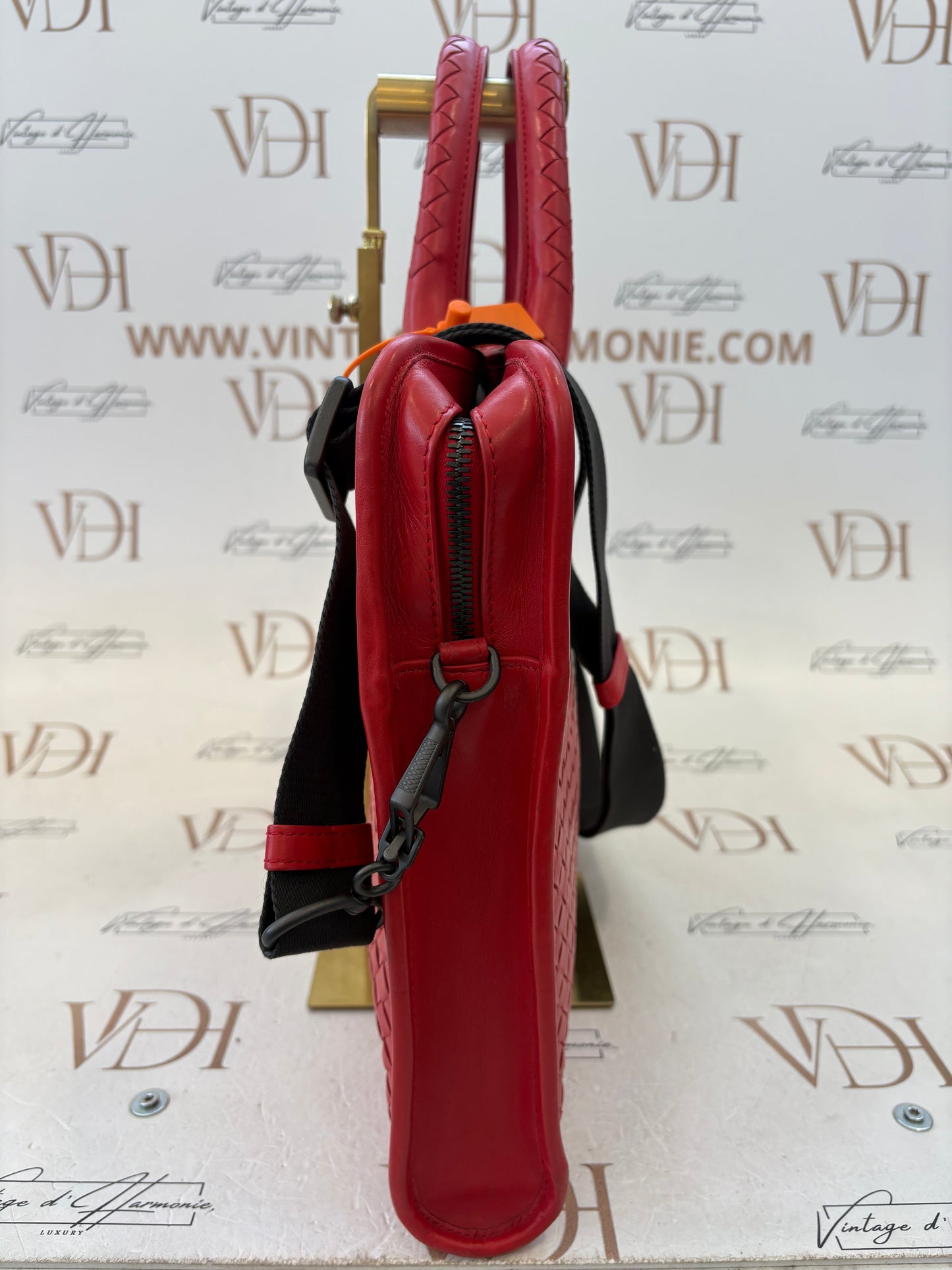 018534 - Bottega Veneta Red Intrecciato