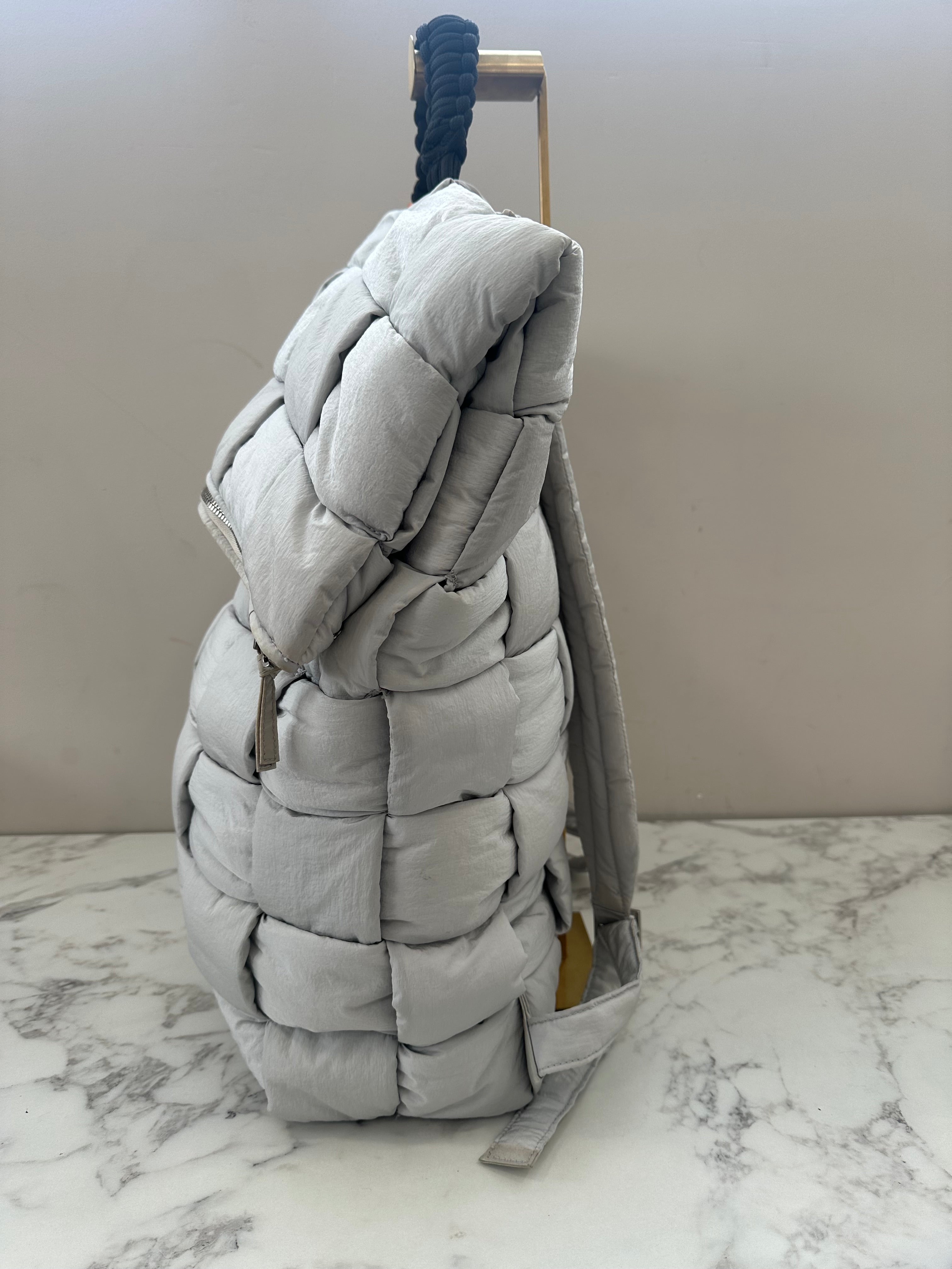 Bottega Veneta Gray Nylon