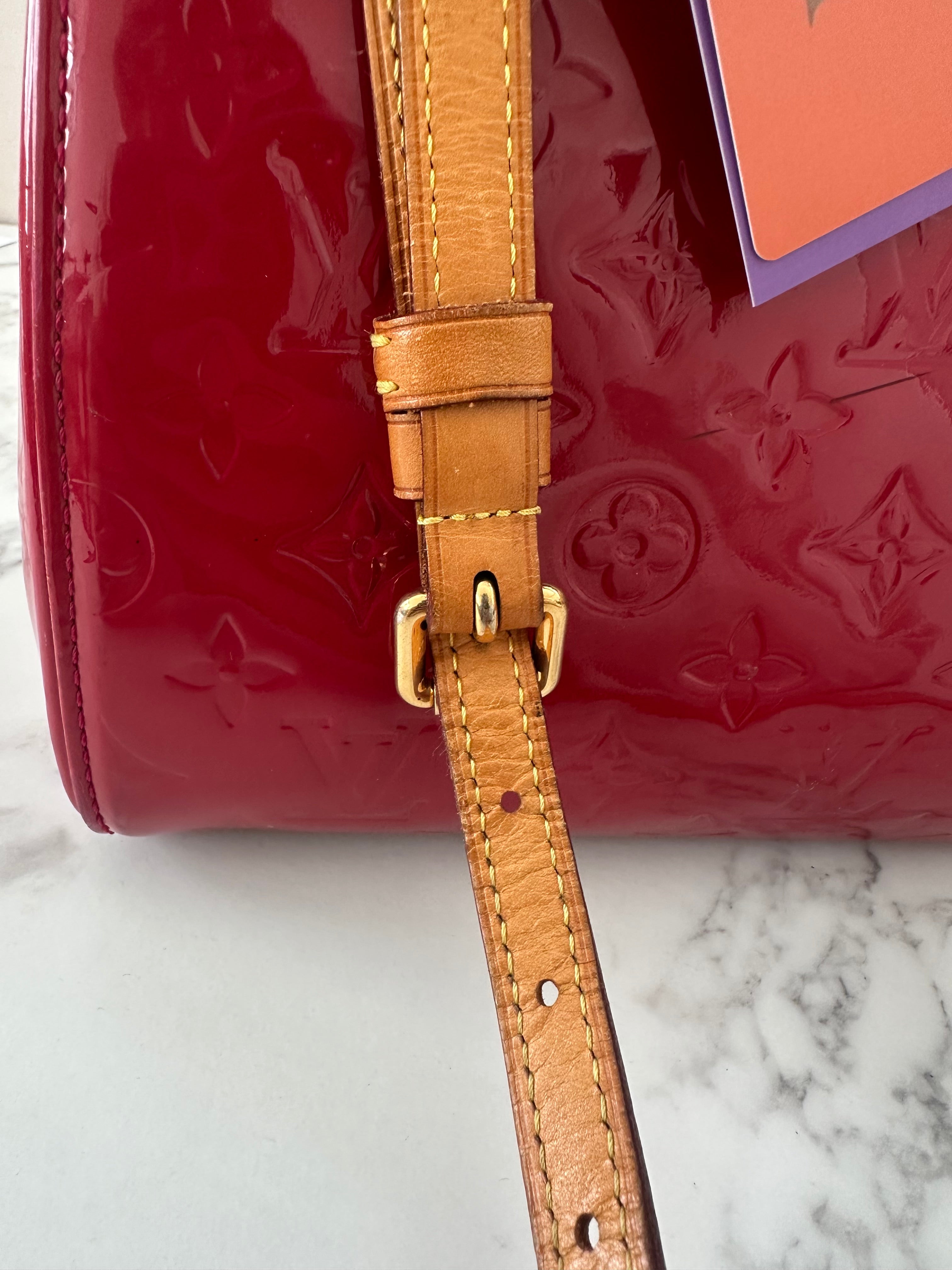 Louis Vuitton Brea Red Vernis