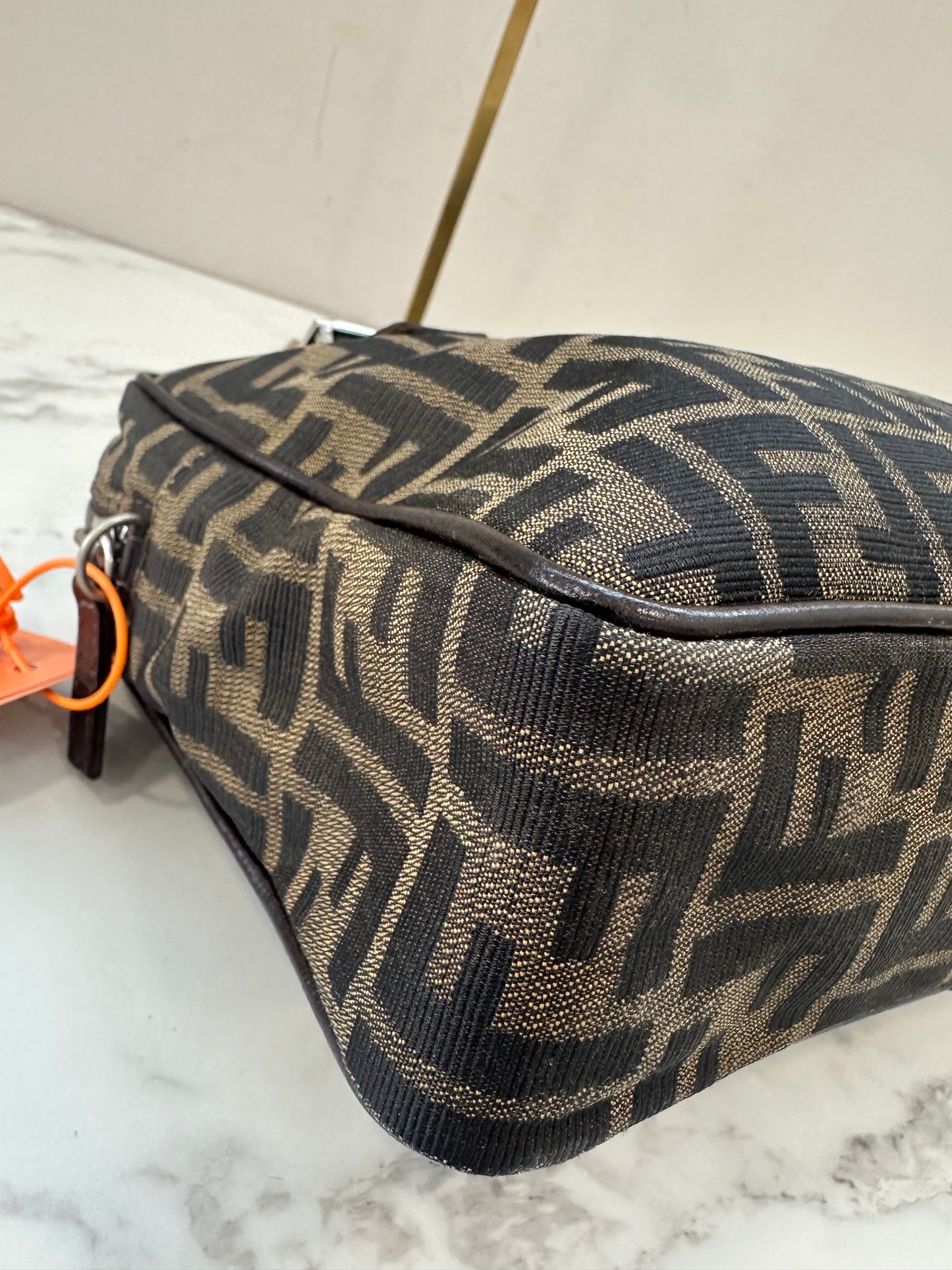 Fendi zucca shoulder bag