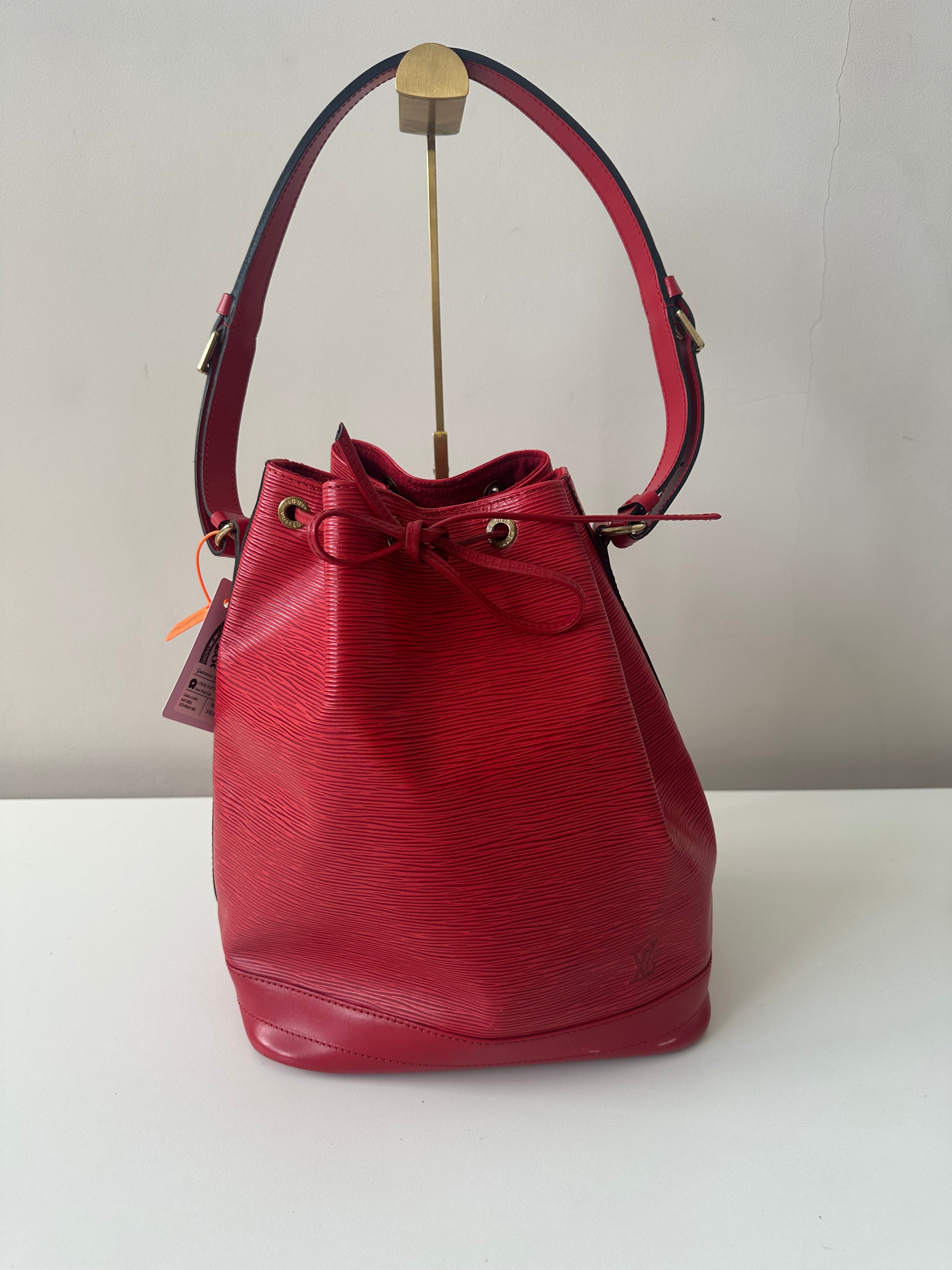 Louis Vuitton Noé Red Epi